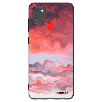 Picasee silikonový černý obal pro Samsung Galaxy A21s - Sunset