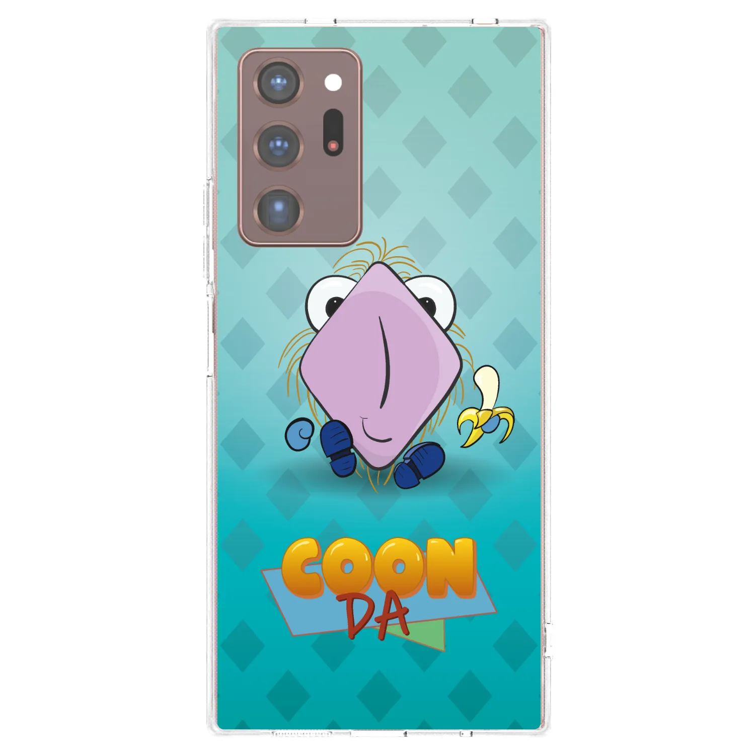 Picasee silikonový průhledný obal pro Samsung Galaxy Note 20 Ultra - COONDA chlupatka světlá