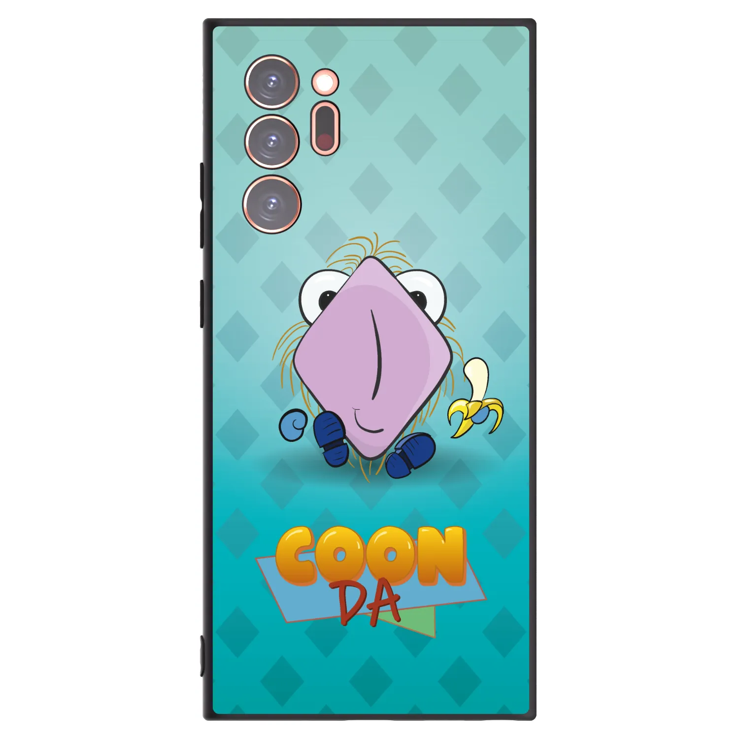 Picasee silikonový černý obal pro Samsung Galaxy Note 20 Ultra - COONDA chlupatka světlá