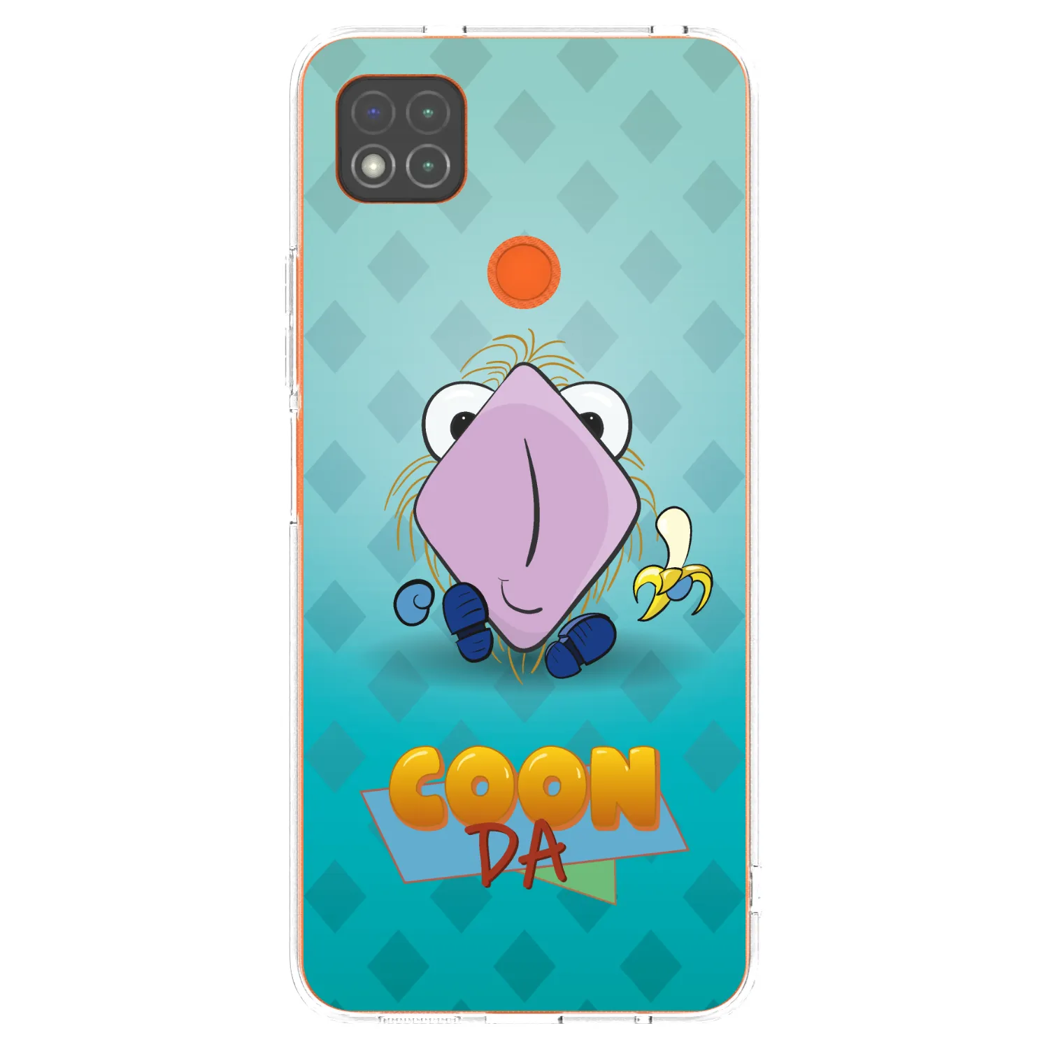 Picasee silikonový průhledný obal pro Xiaomi Redmi 9C - COONDA chlupatka světlá
