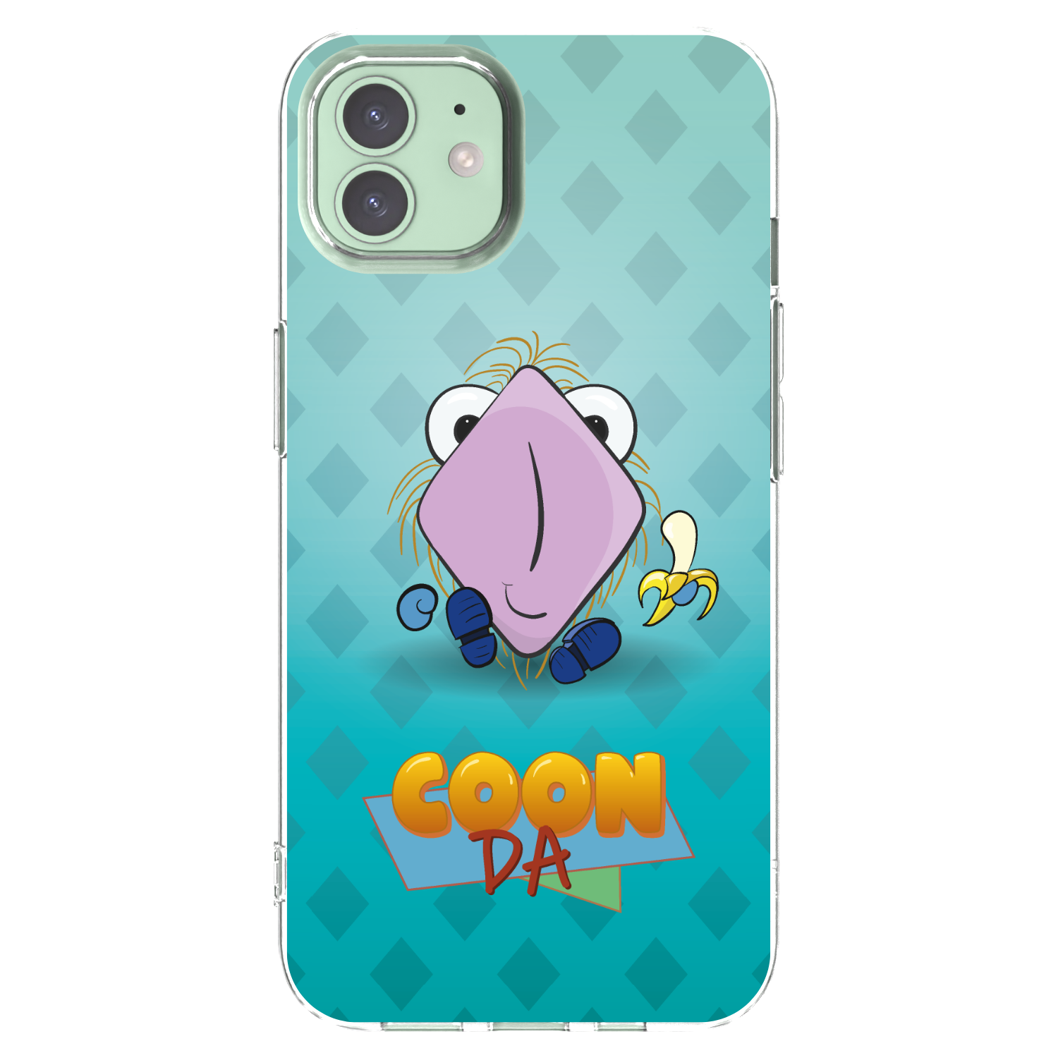 Picasee silikonový průhledný obal pro Apple iPhone 12 Pro - COONDA chlupatka světlá