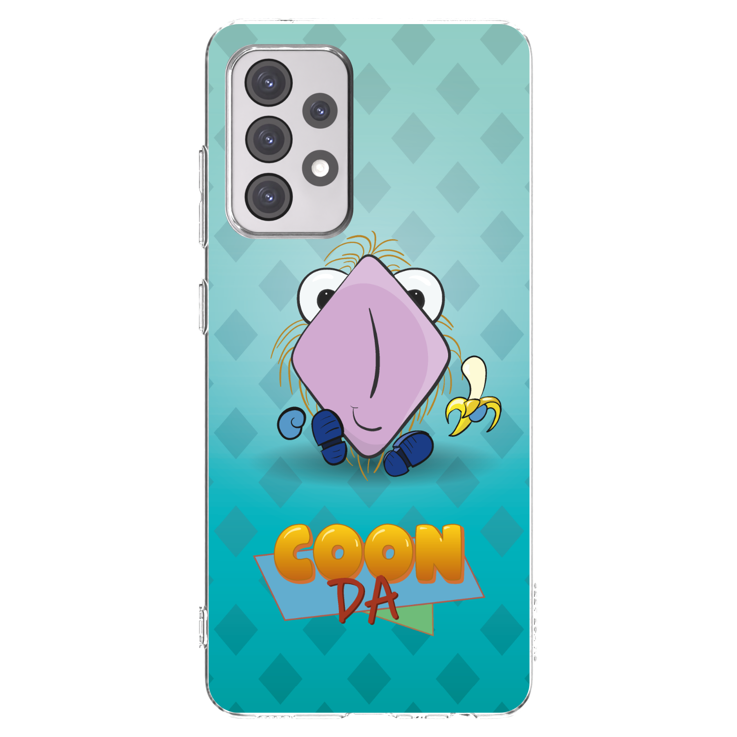 Picasee silikonový průhledný obal pro Samsung Galaxy A52 5G A525F - COONDA chlupatka světlá
