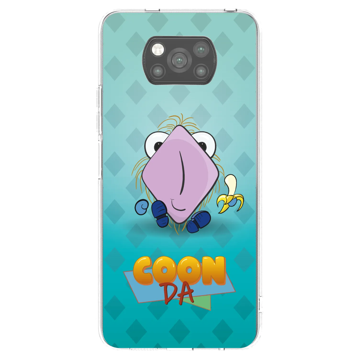 Picasee silikonový černý obal pro Xiaomi Poco X3 Pro - COONDA chlupatka světlá