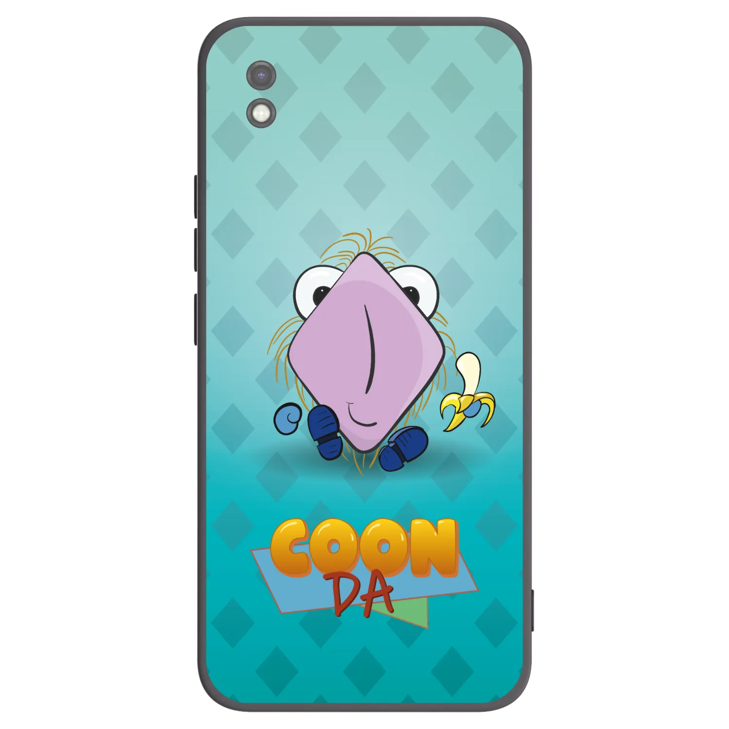 Picasee silikonový černý obal pro Xiaomi Redmi 9AT - COONDA chlupatka světlá