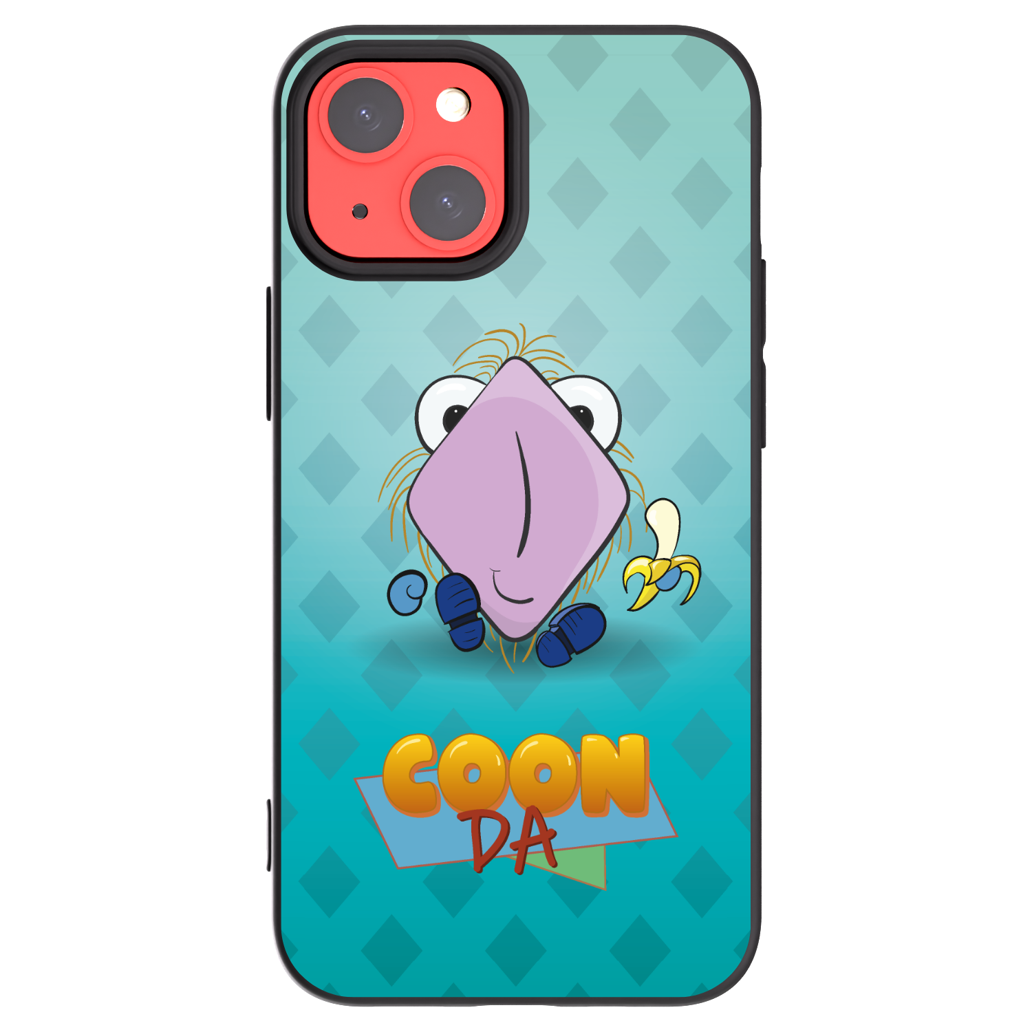 Picasee silikonový černý obal pro Apple iPhone 13 mini - COONDA chlupatka světlá