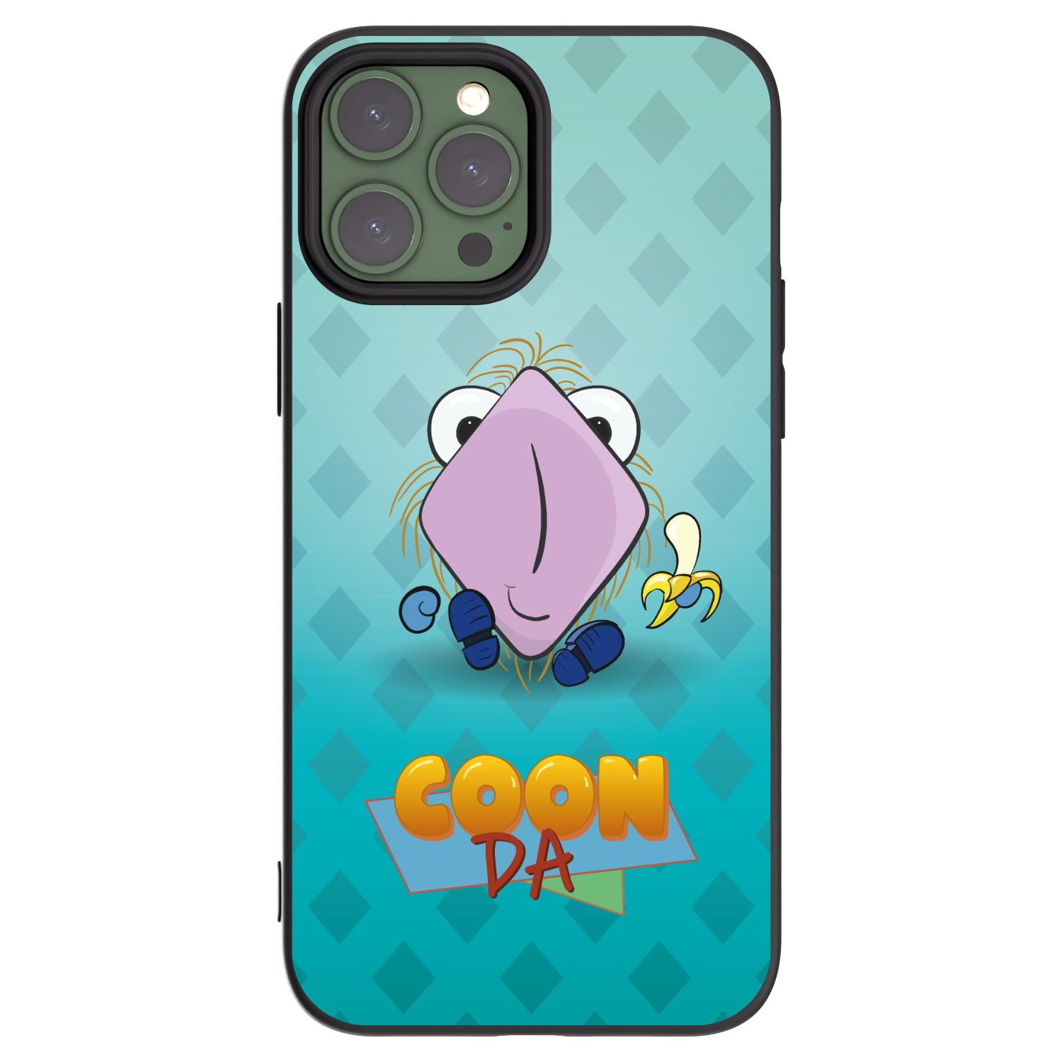 Picasee silikonový černý obal pro Apple iPhone 13 Pro Max - COONDA chlupatka světlá