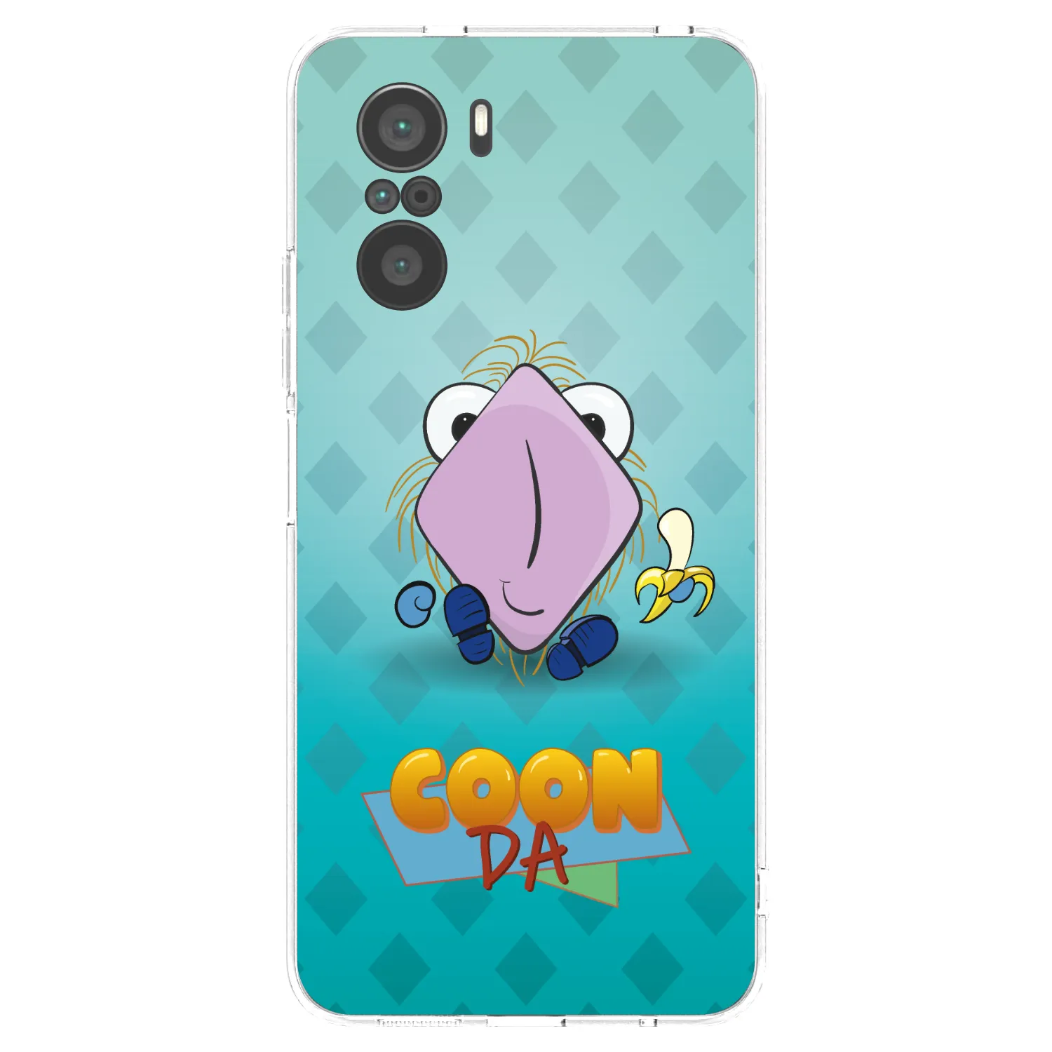 Picasee silikonový průhledný obal pro Xiaomi Poco F3 - COONDA chlupatka světlá