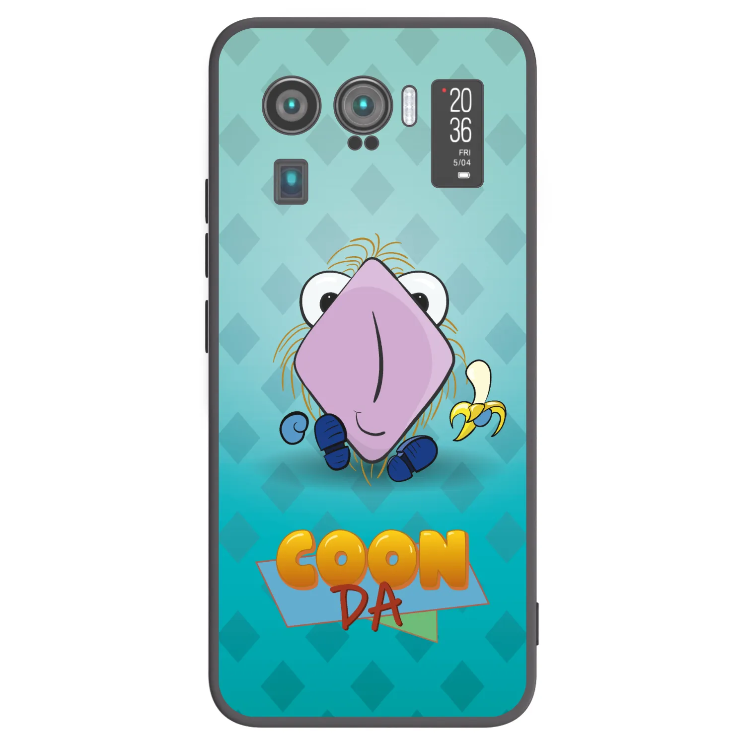 Picasee silikonový černý obal pro Xiaomi Mi 11 Ultra - COONDA chlupatka světlá
