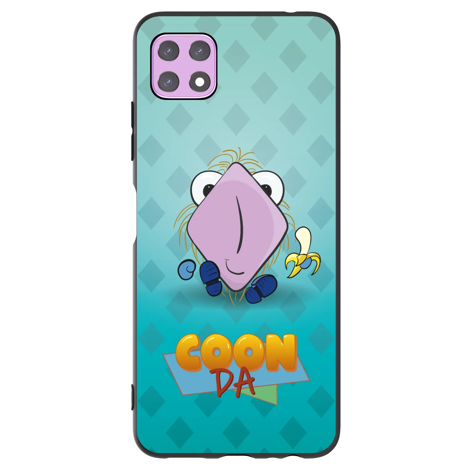 Picasee silikonový černý obal pro Samsung Galaxy A22 A226B 5G - COONDA chlupatka světlá