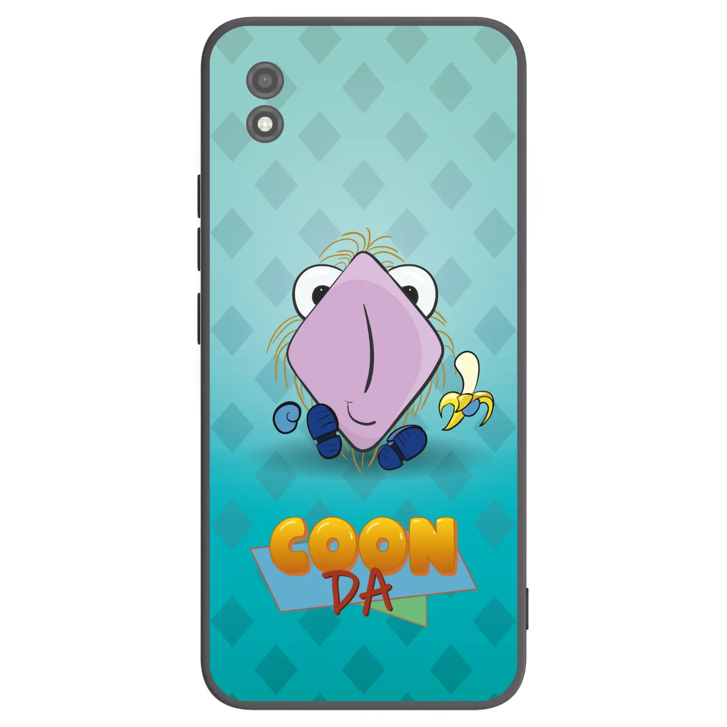 Picasee silikonový černý obal pro Realme C11 (2021) - COONDA chlupatka světlá