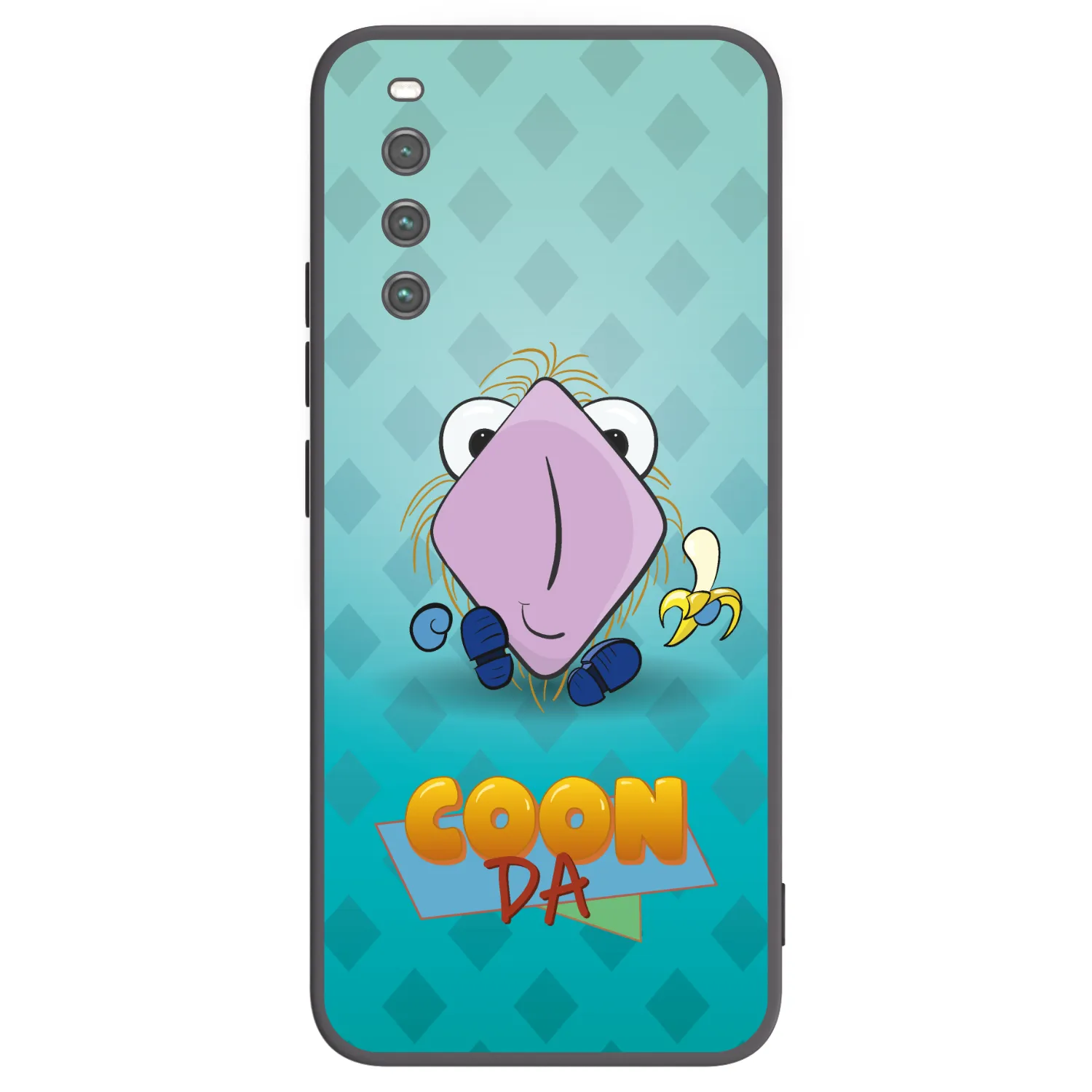 Picasee silikonový černý obal pro Sony Xperia 10 IV 5G - COONDA chlupatka světlá