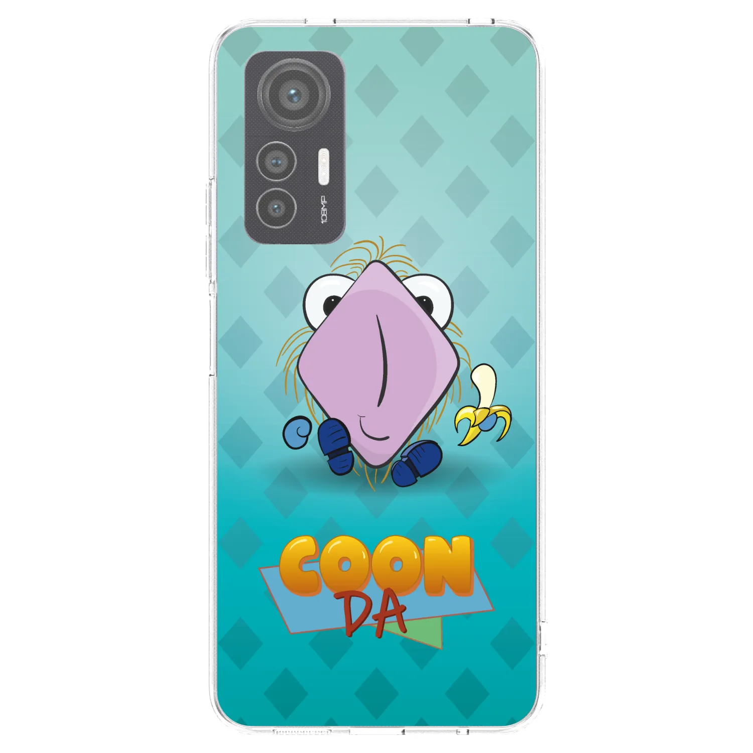 Picasee silikonový průhledný obal pro Xiaomi 12 Lite - COONDA chlupatka světlá