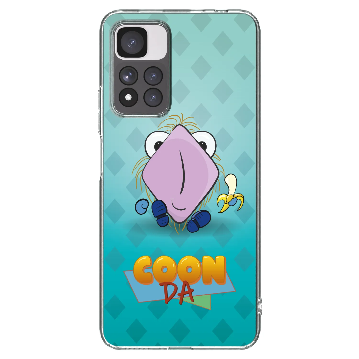 Picasee silikonový průhledný obal pro Xiaomi Redmi Note 11 Pro+ 5G - COONDA chlupatka světlá