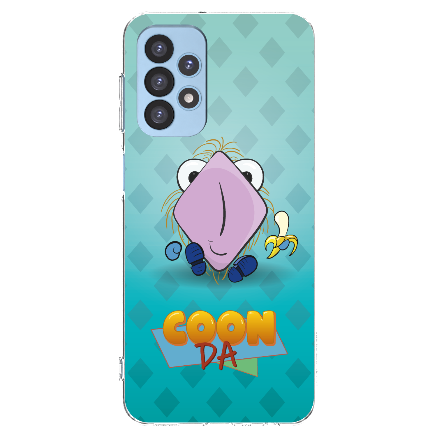Picasee silikonový průhledný obal pro Samsung Galaxy A23 A235F 4G - COONDA chlupatka světlá