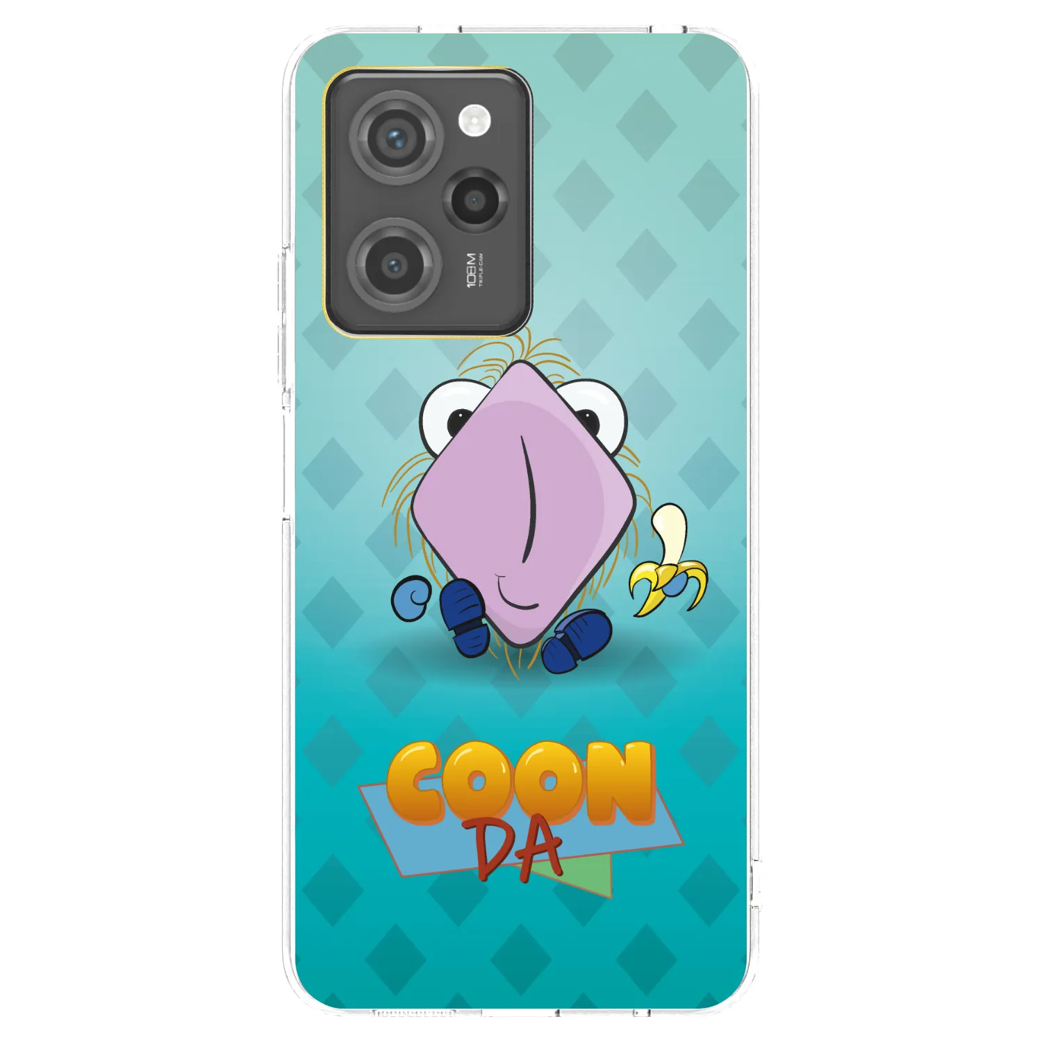 Picasee silikonový černý obal pro Xiaomi Poco X5 Pro - COONDA chlupatka světlá