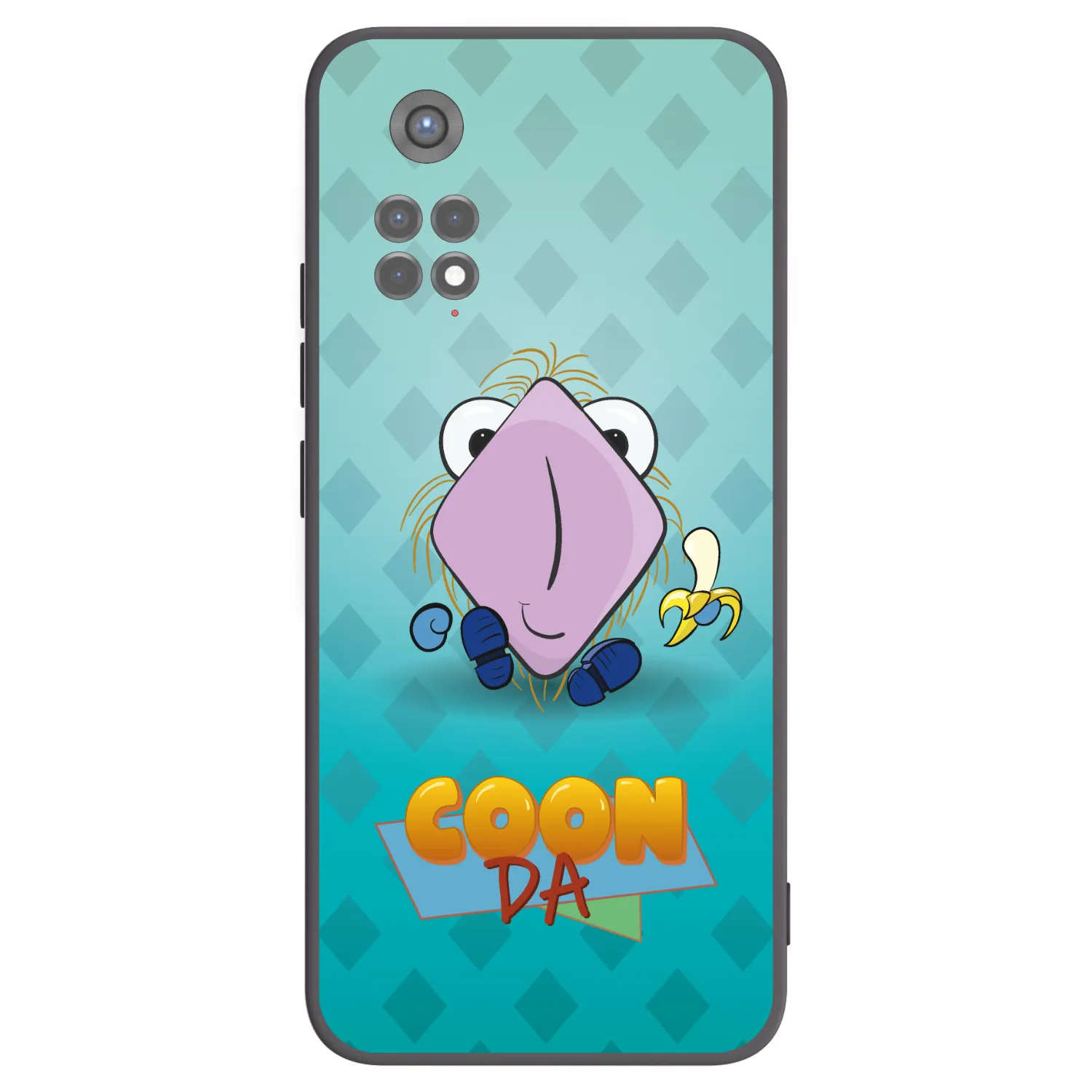 Picasee silikonový černý obal pro Xiaomi Redmi Note 11S 5G - COONDA chlupatka světlá