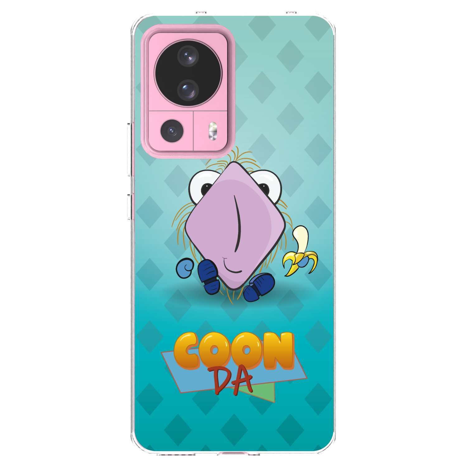 Picasee silikonový průhledný obal pro Xiaomi 13 Lite - COONDA chlupatka světlá