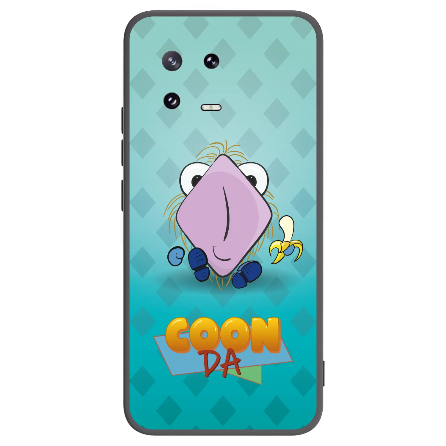 Picasee silikonový černý obal pro Xiaomi 13 Pro - COONDA chlupatka světlá