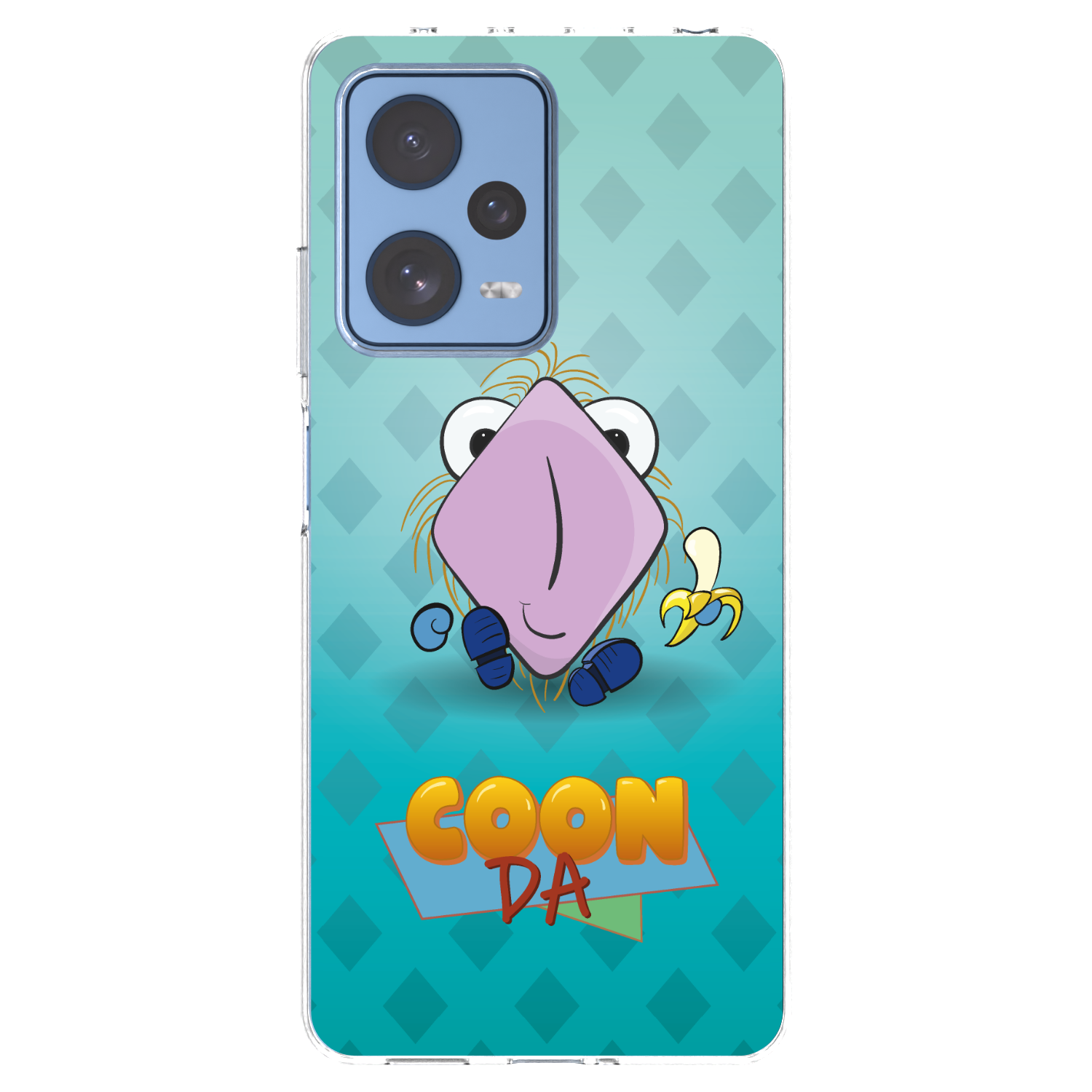 Picasee silikonový průhledný obal pro Xiaomi Redmi Note 12 Pro 5G - COONDA chlupatka světlá