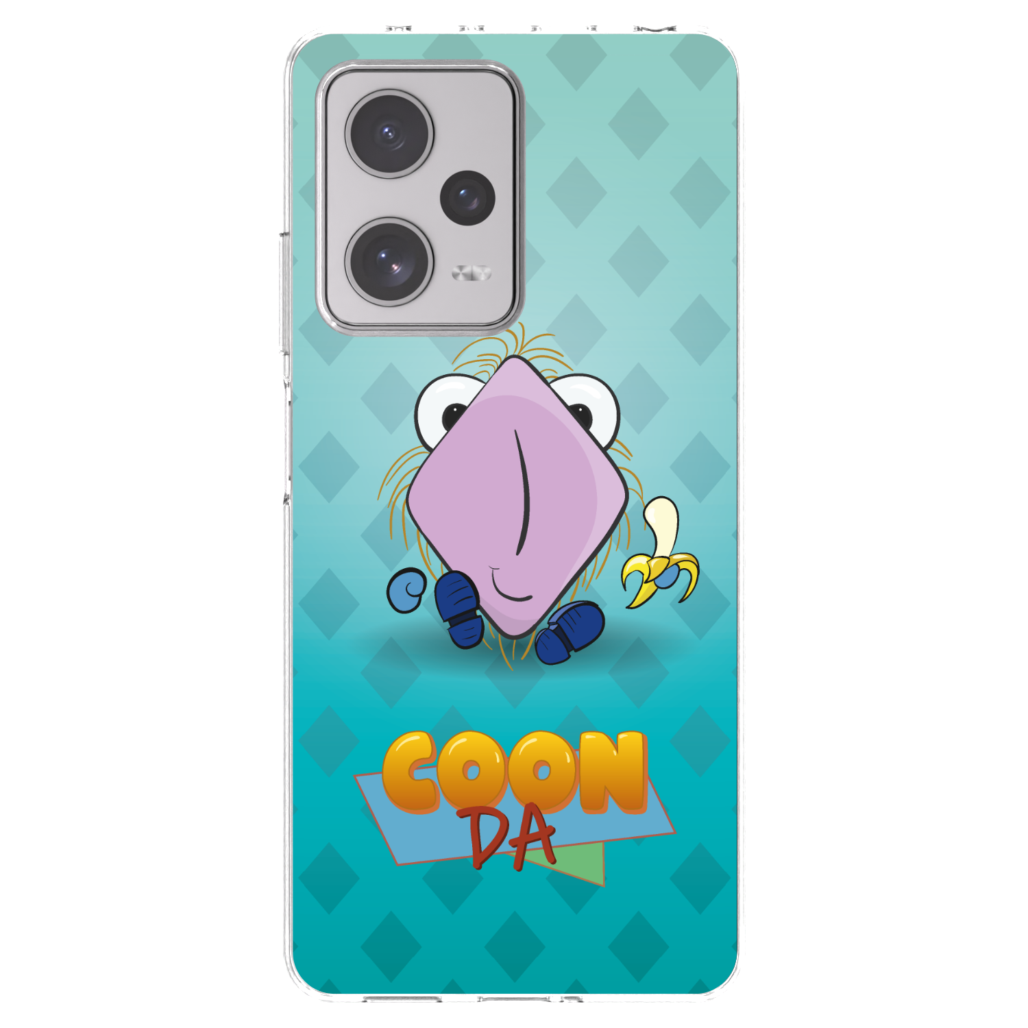 Picasee silikonový průhledný obal pro Xiaomi Redmi Note 12 Pro+ 5G - COONDA chlupatka světlá