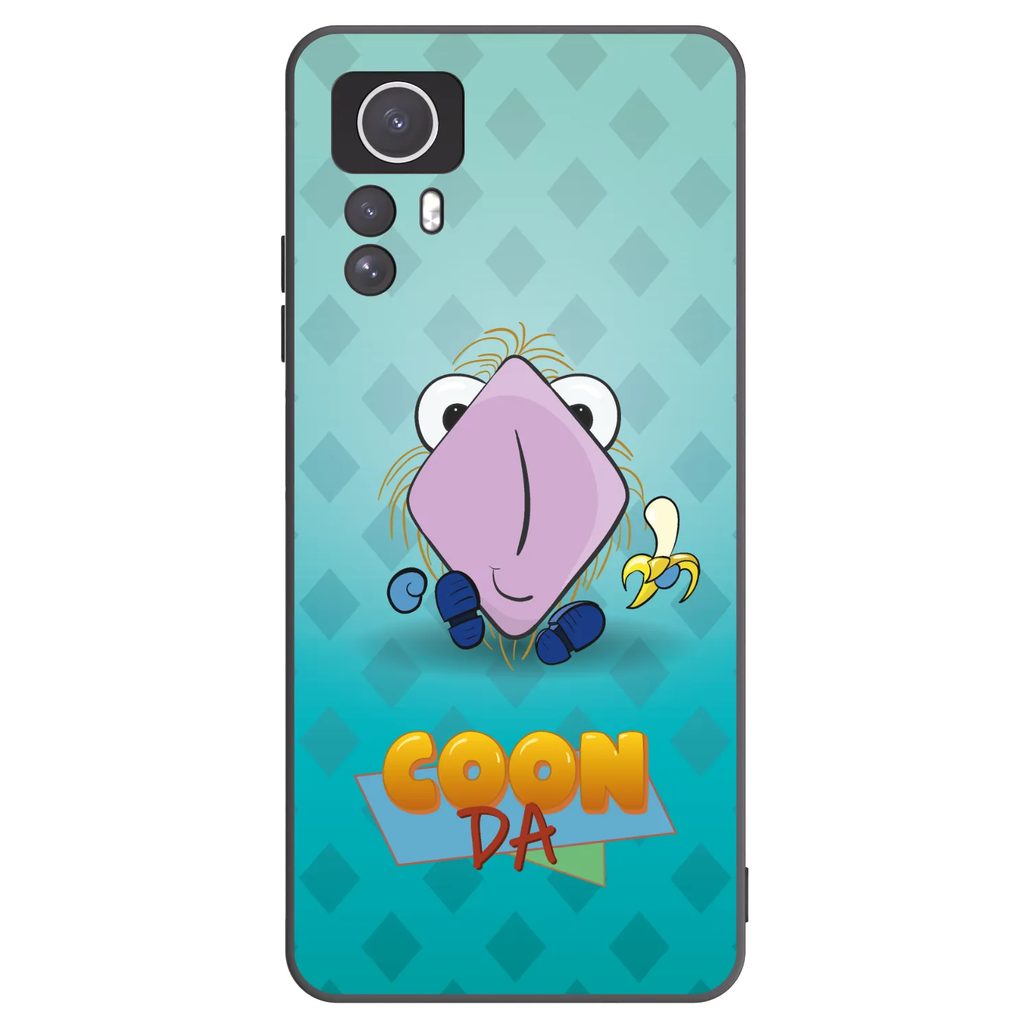 Picasee silikonový černý obal pro Xiaomi Redmi Note 12S - COONDA chlupatka světlá