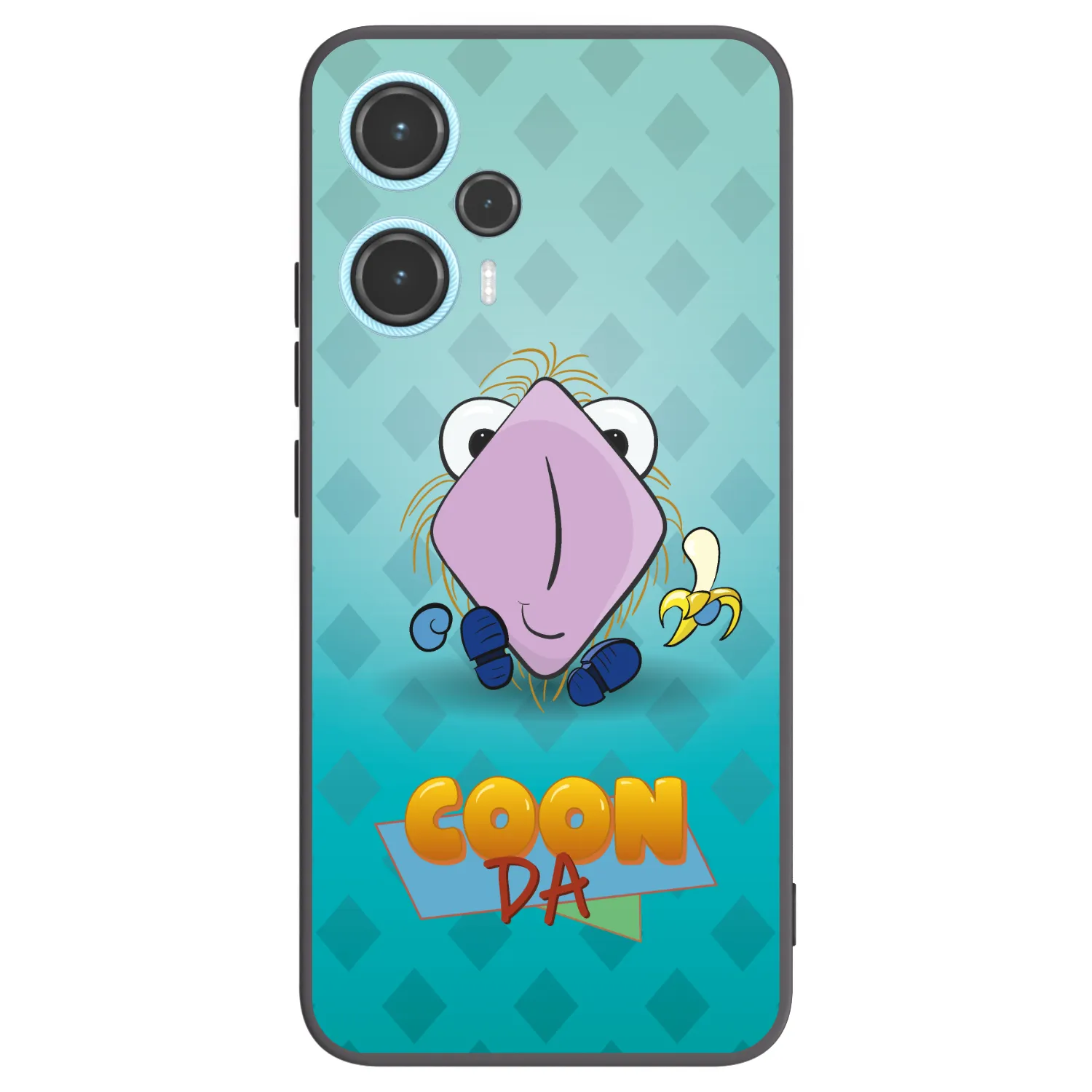 Picasee silikonový černý obal pro Xiaomi Poco F5 - COONDA chlupatka světlá
