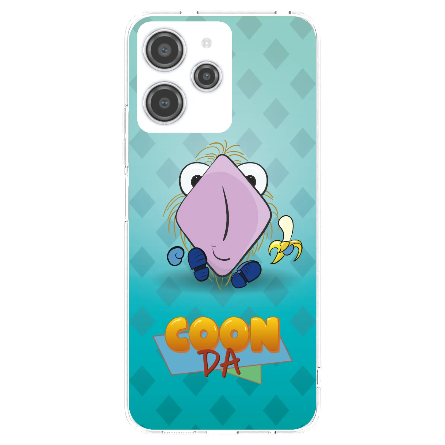 Picasee silikonový průhledný obal pro Xiaomi Redmi 12 4G - COONDA chlupatka světlá