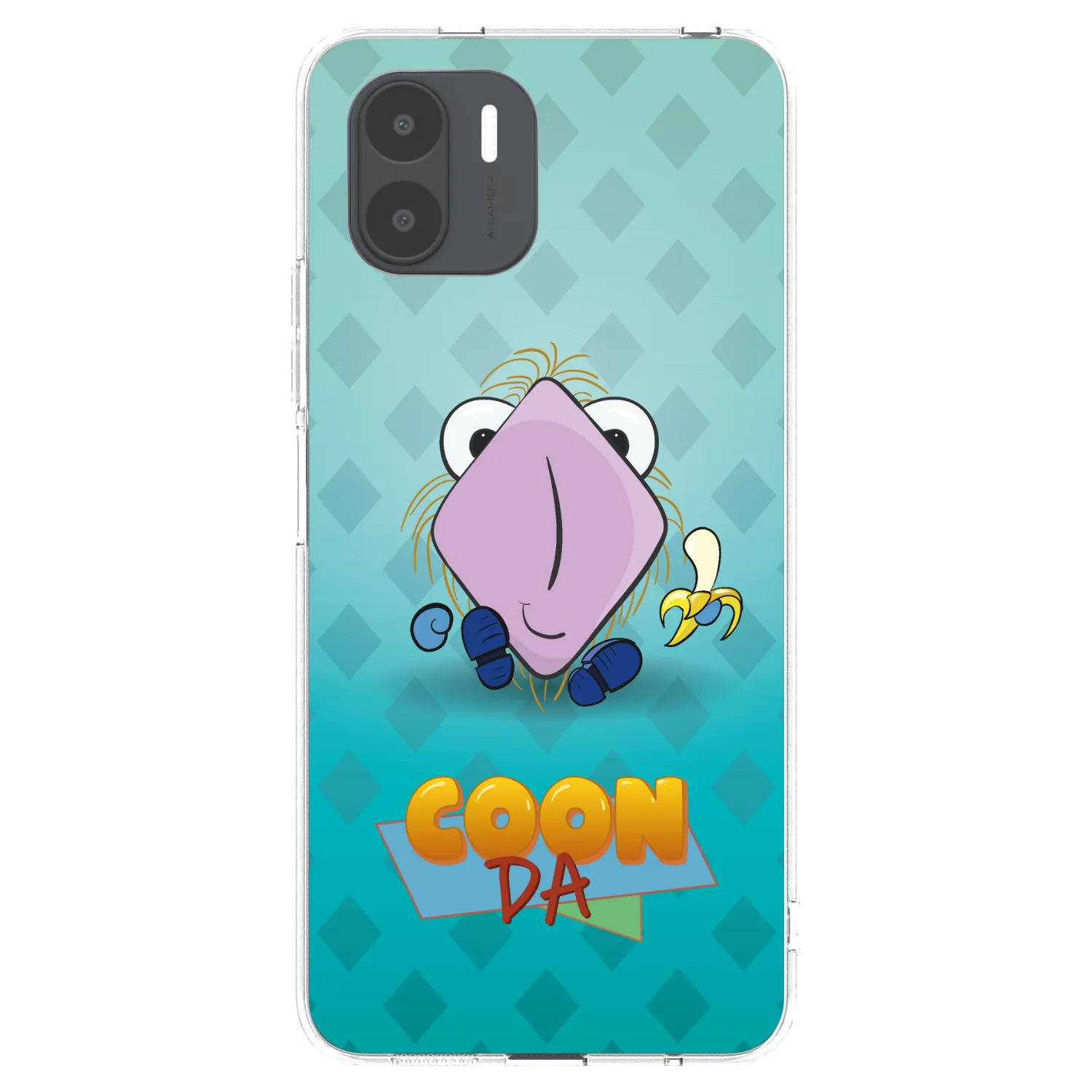 Picasee silikonový průhledný obal pro Xiaomi Redmi A2 - COONDA chlupatka světlá