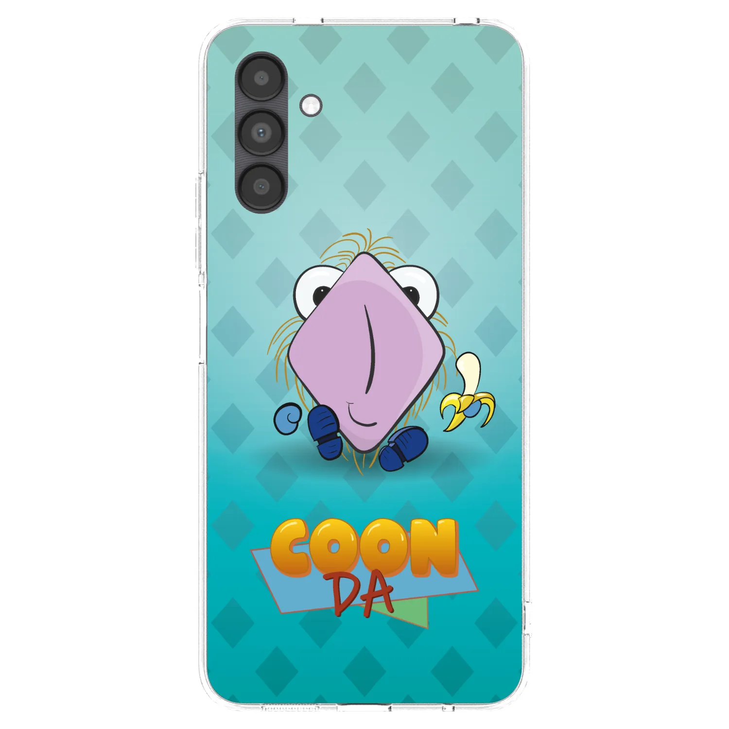 Picasee silikonový průhledný obal pro Samsung Galaxy A04s A047F - COONDA chlupatka světlá