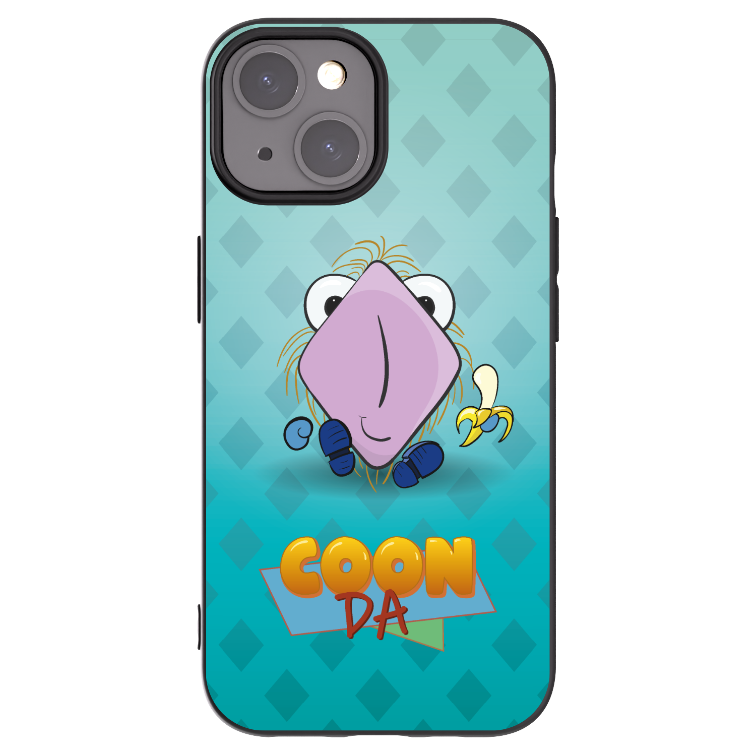 Picasee silikonový černý obal pro Apple iPhone 15 - COONDA chlupatka světlá