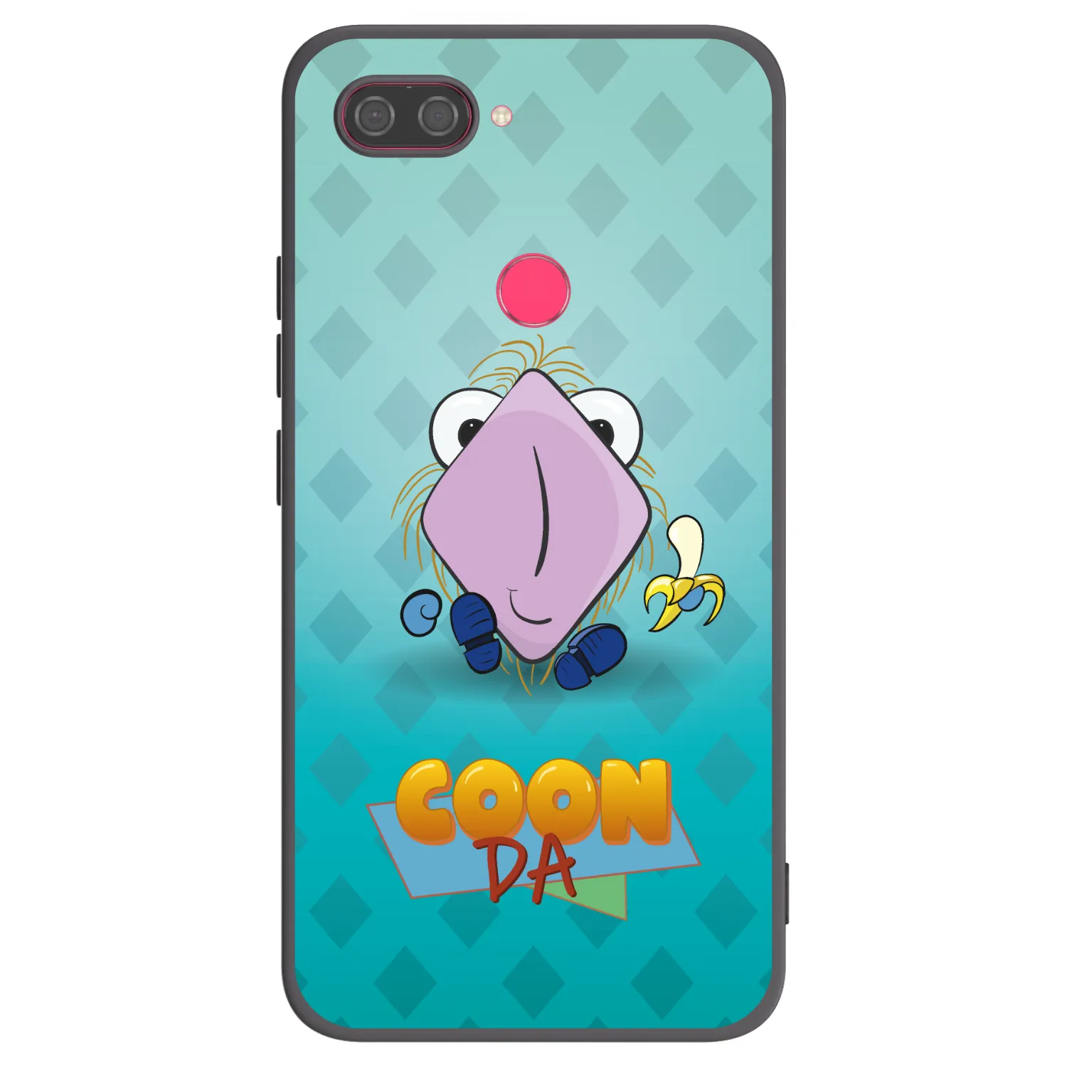 Picasee silikonový černý obal pro Xiaomi Mi 8 Lite - COONDA chlupatka světlá