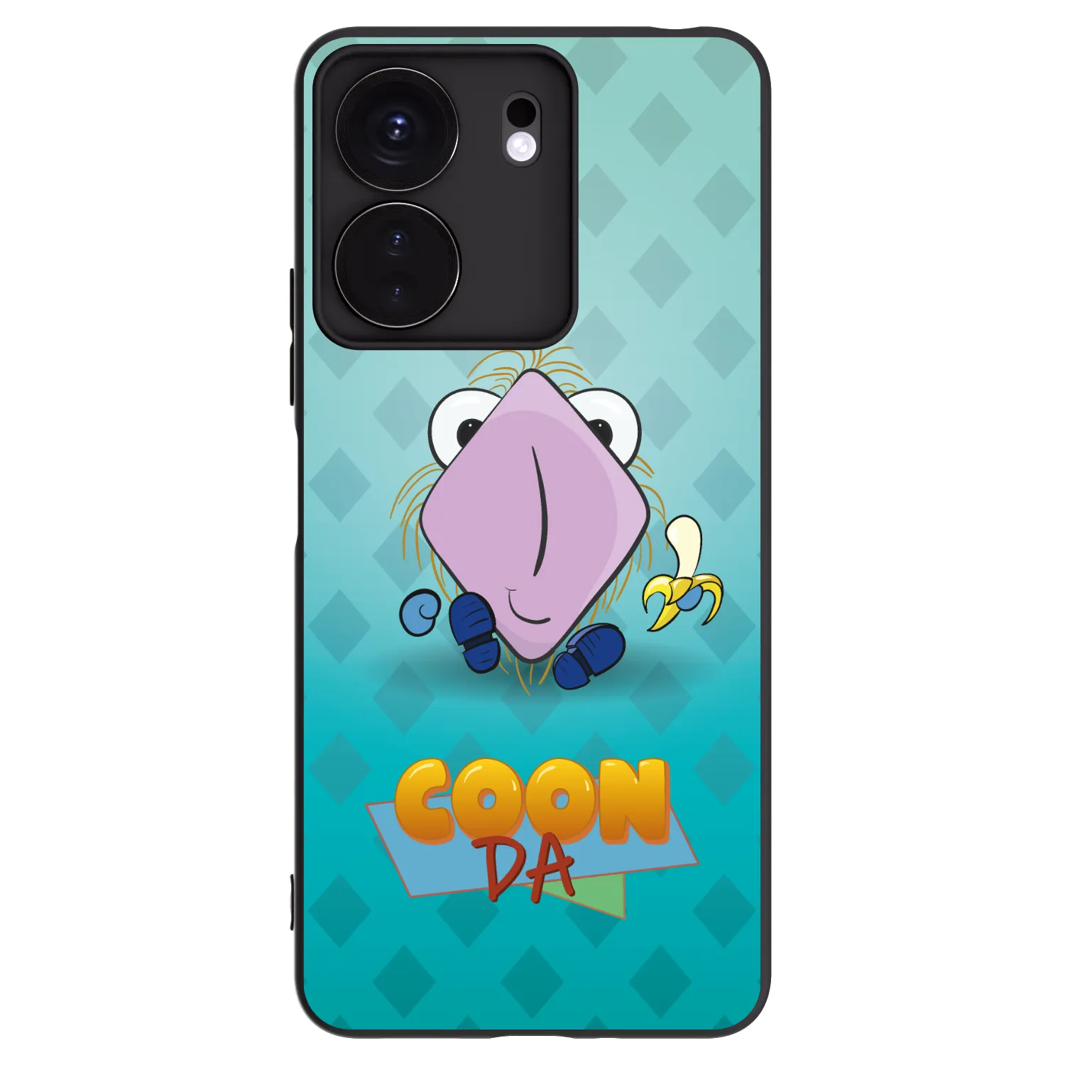 Picasee silikonový černý obal pro Xiaomi Redmi 13C 4G - COONDA chlupatka světlá