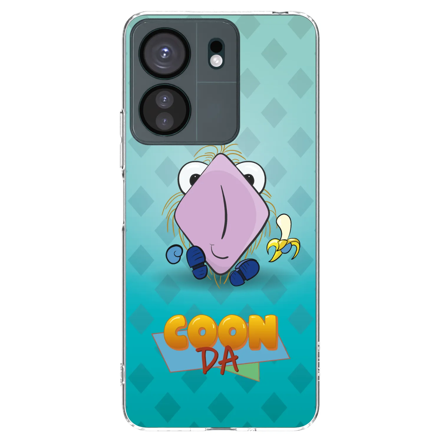 Picasee silikonový průhledný obal pro Xiaomi Redmi 13C 4G - COONDA chlupatka světlá