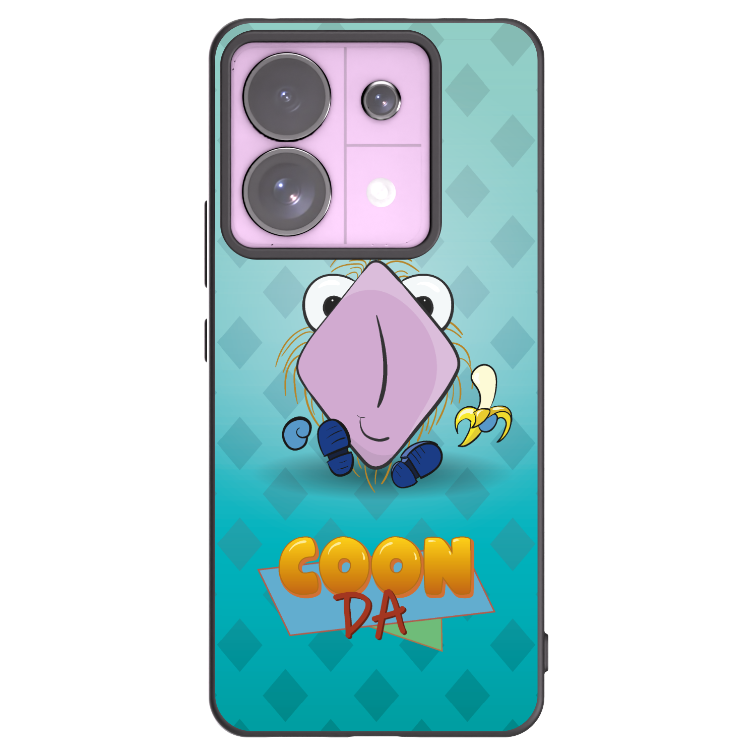 Picasee silikonový černý obal pro Xiaomi Redmi Note 13 Pro 5G - COONDA chlupatka světlá