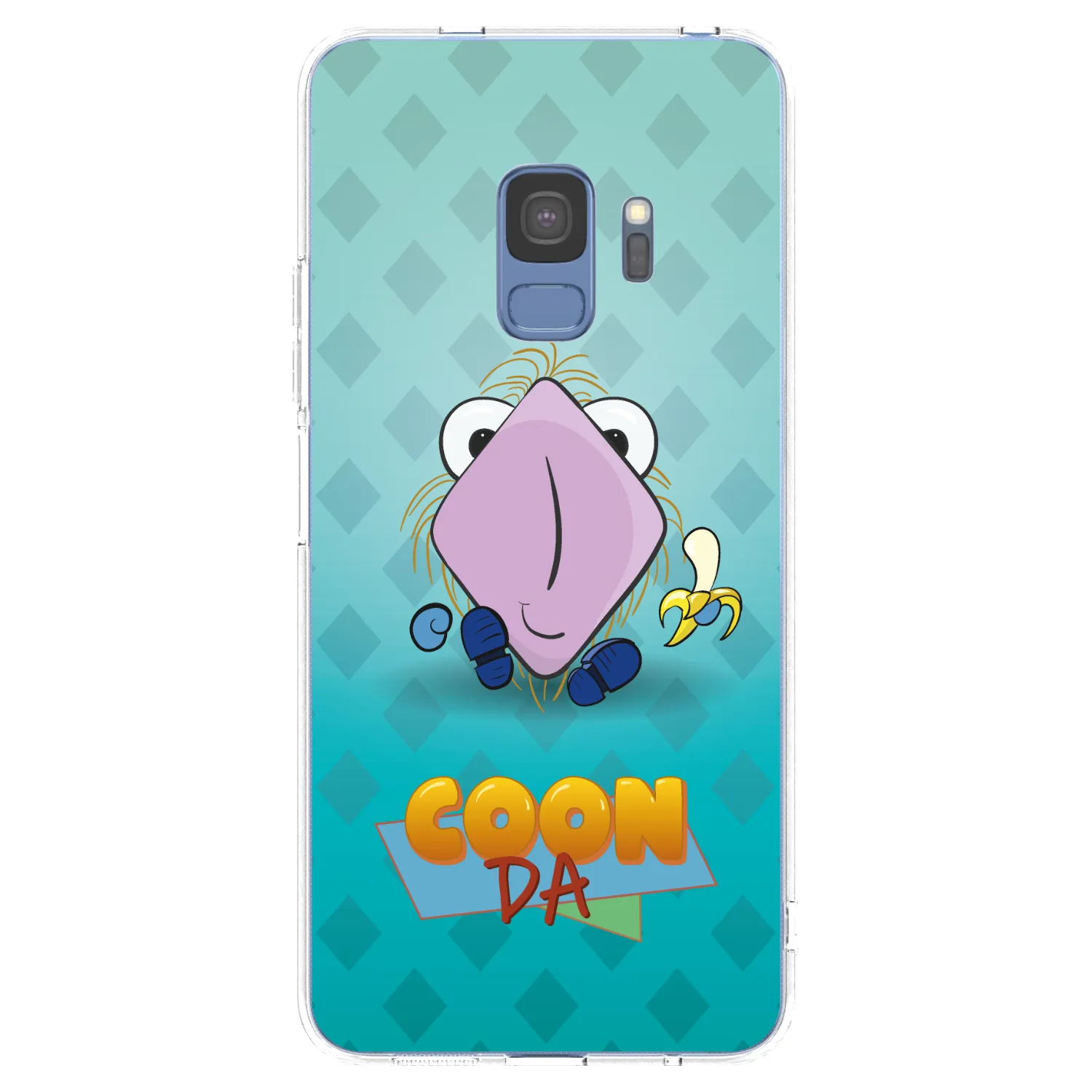 Picasee silikonový průhledný obal pro Samsung Galaxy S9 G960F - COONDA chlupatka světlá