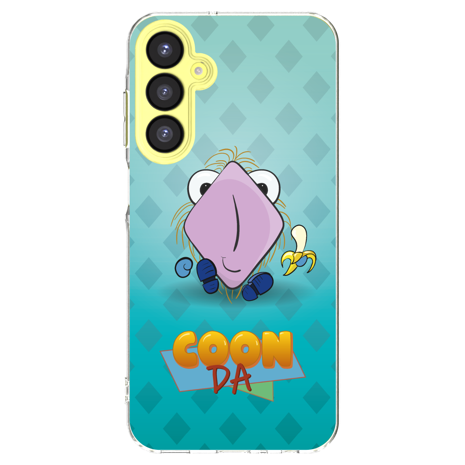 Picasee silikonový průhledný obal pro Samsung Galaxy A25 A256B 5G - COONDA chlupatka světlá