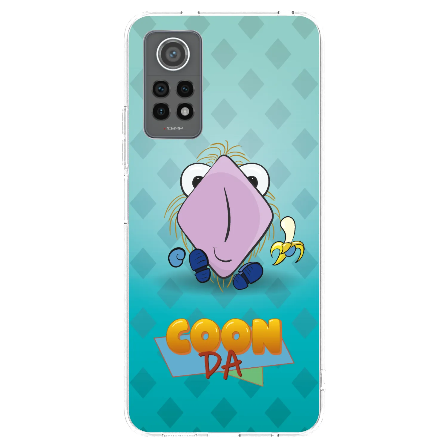 Picasee silikonový průhledný obal pro Xiaomi Redmi Note 12 Pro 4G - COONDA chlupatka světlá