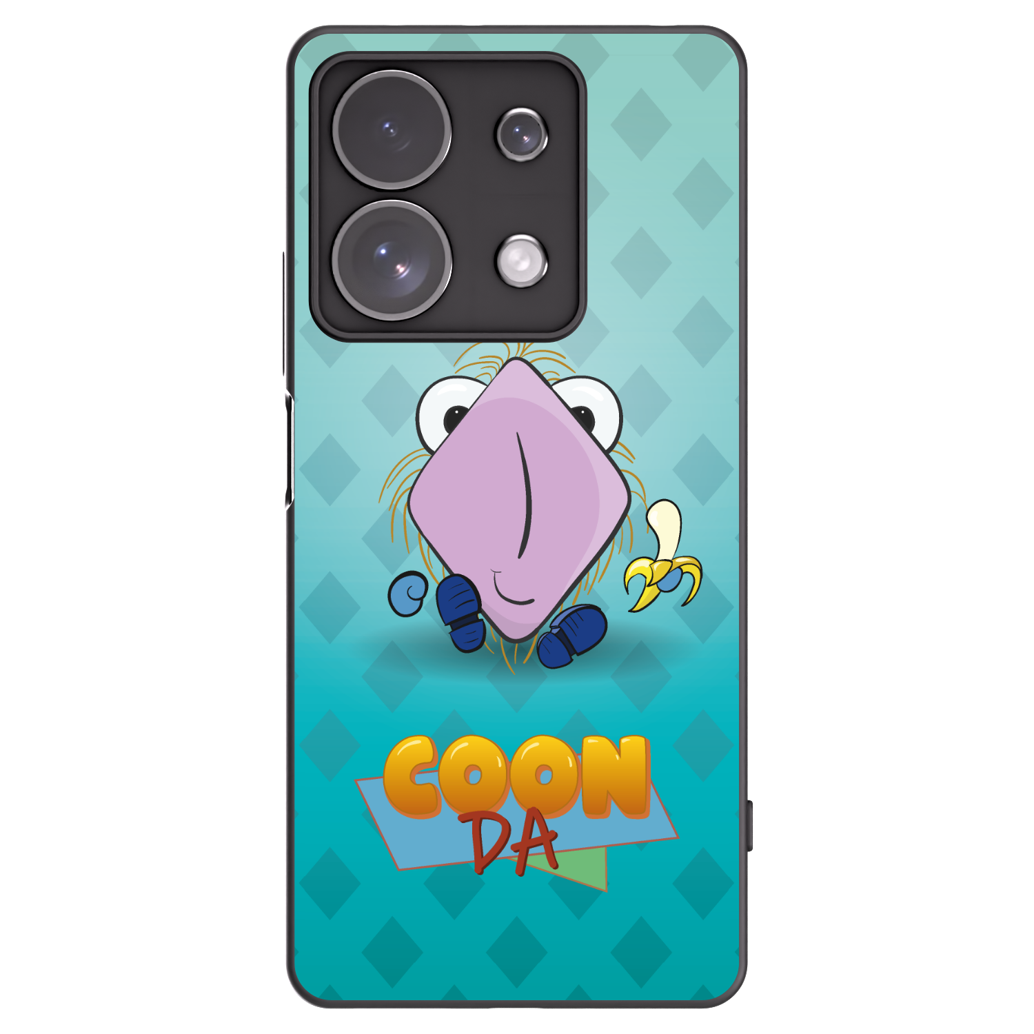 Picasee silikonový černý obal pro Xiaomi Redmi Note 13 Pro 4G - COONDA chlupatka světlá