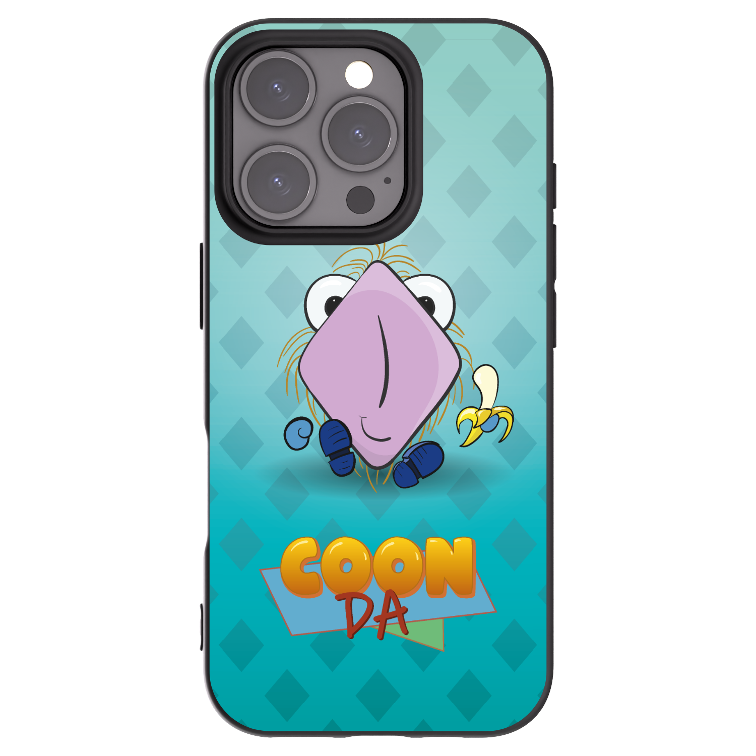 Picasee silikonový černý obal pro Apple iPhone 16 Pro - COONDA chlupatka světlá