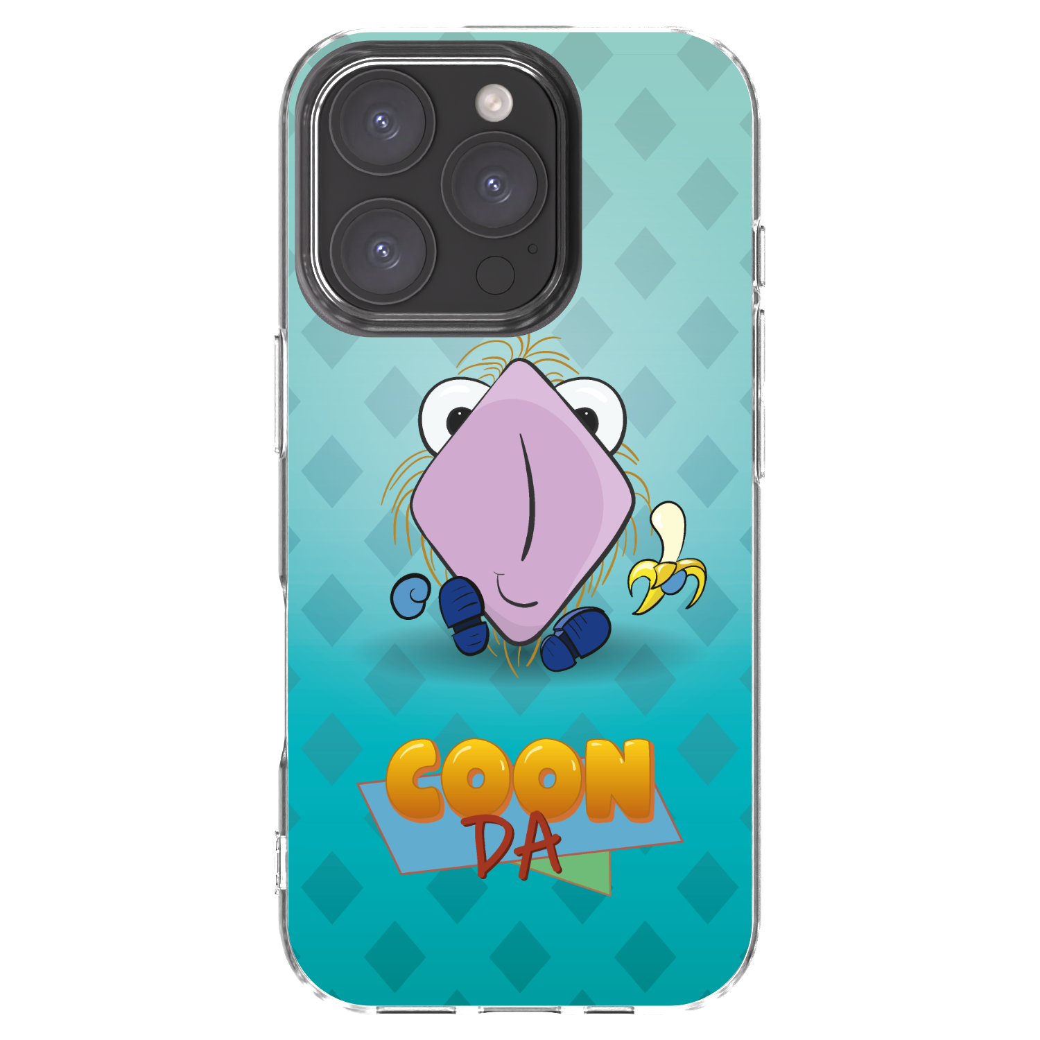 Picasee silikonový průhledný obal pro Apple iPhone 16 Pro - COONDA chlupatka světlá