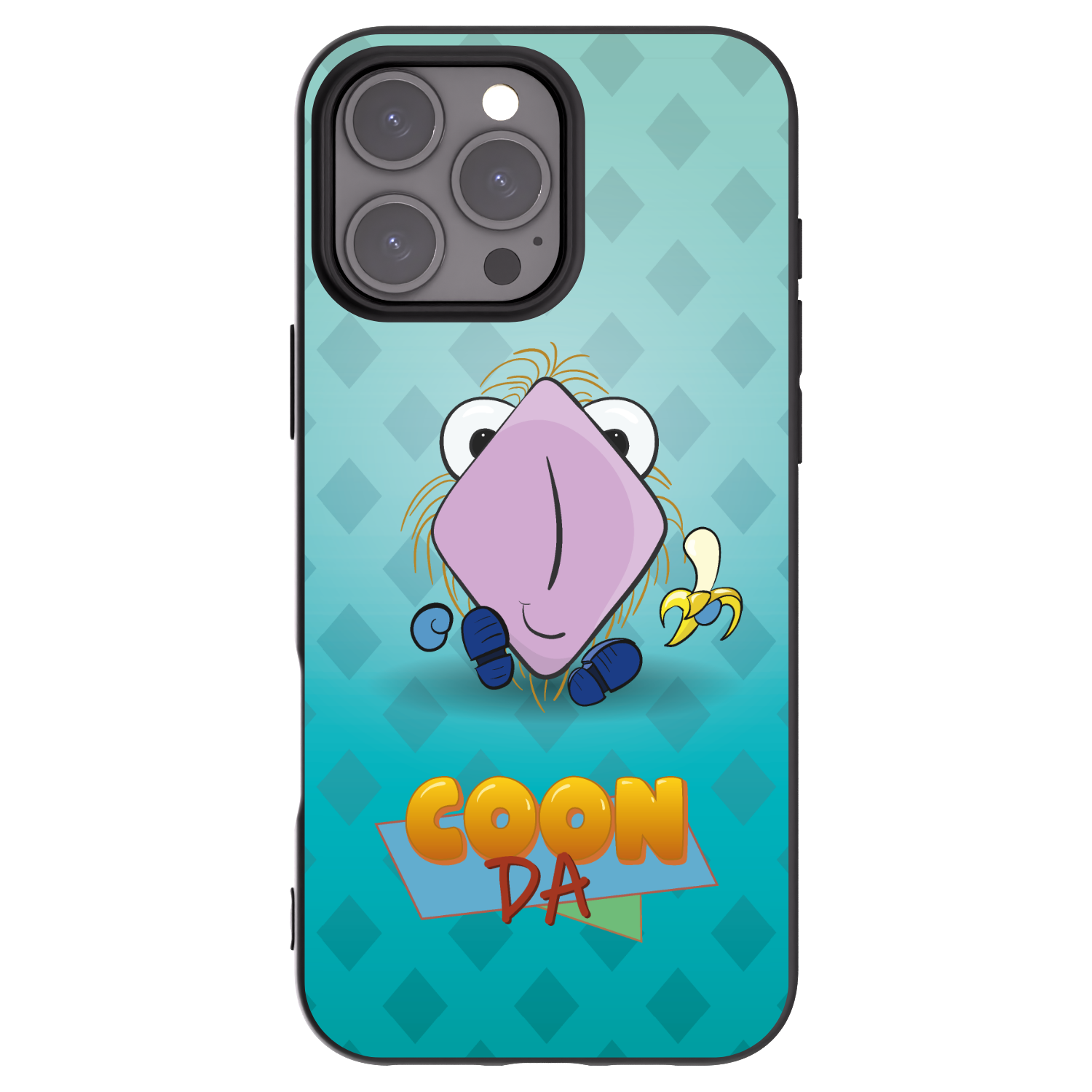 Picasee silikonový černý obal pro Apple iPhone 16 Pro Max - COONDA chlupatka světlá