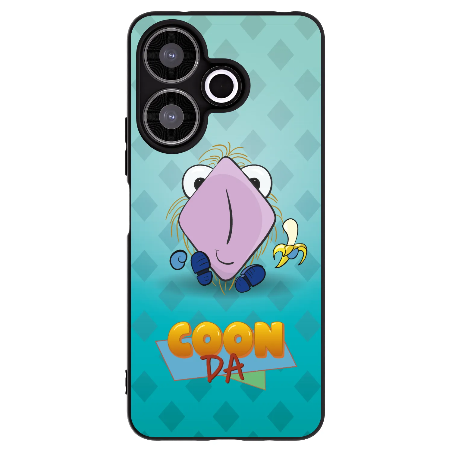 Picasee silikonový černý obal pro Xiaomi Redmi 13 4G - COONDA chlupatka světlá