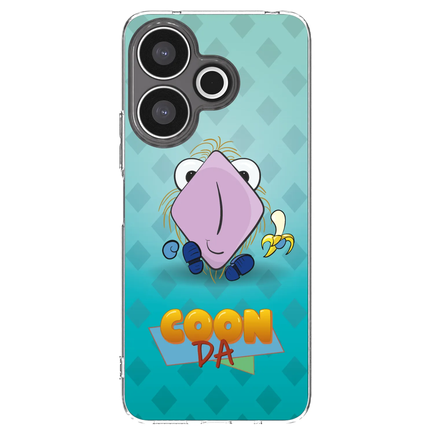 Picasee silikonový průhledný obal pro Xiaomi Redmi 13 4G - COONDA chlupatka světlá