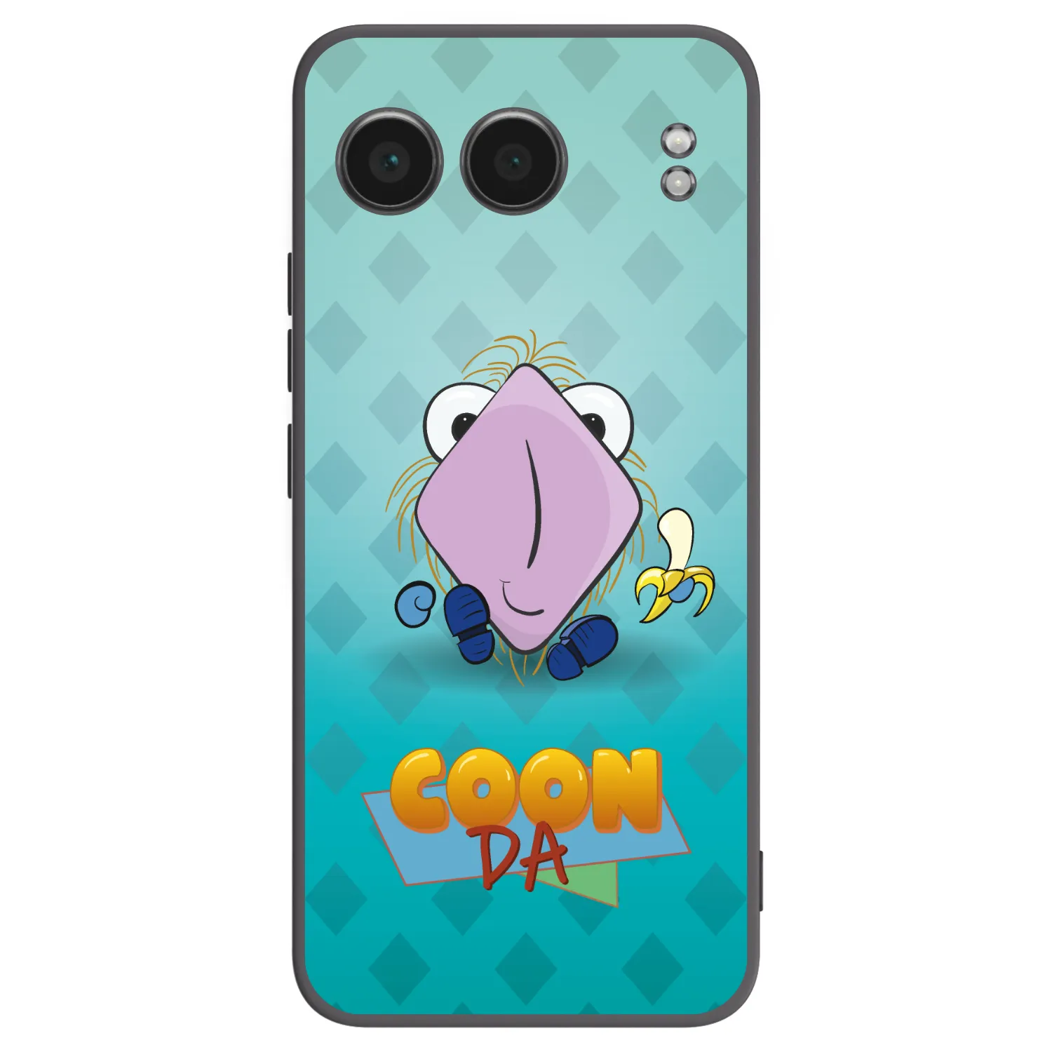 Picasee silikonový černý obal pro OnePlus Nord 4 - COONDA chlupatka světlá