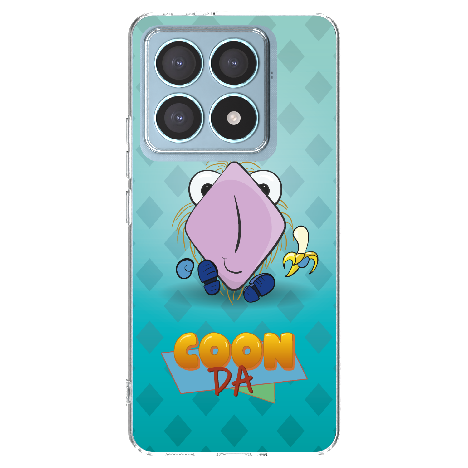 Picasee silikonový průhledný obal pro Xiaomi 14T Pro - COONDA chlupatka světlá