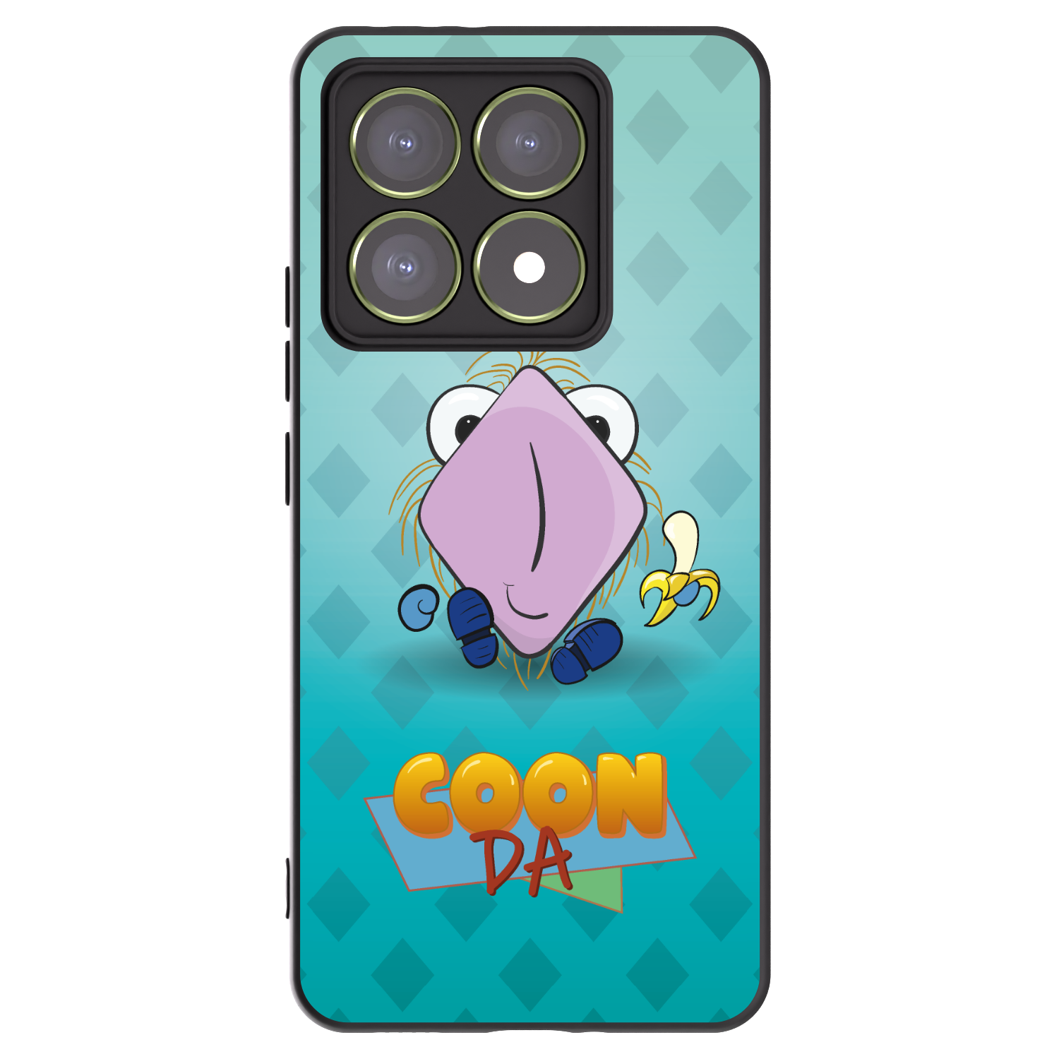Picasee silikonový černý obal pro Xiaomi 14T - COONDA chlupatka světlá