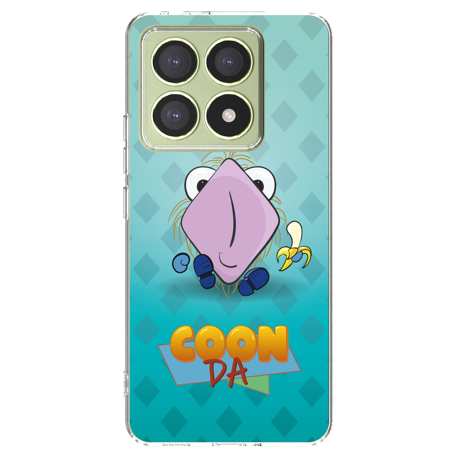 Picasee silikonový průhledný obal pro Xiaomi 14T - COONDA chlupatka světlá
