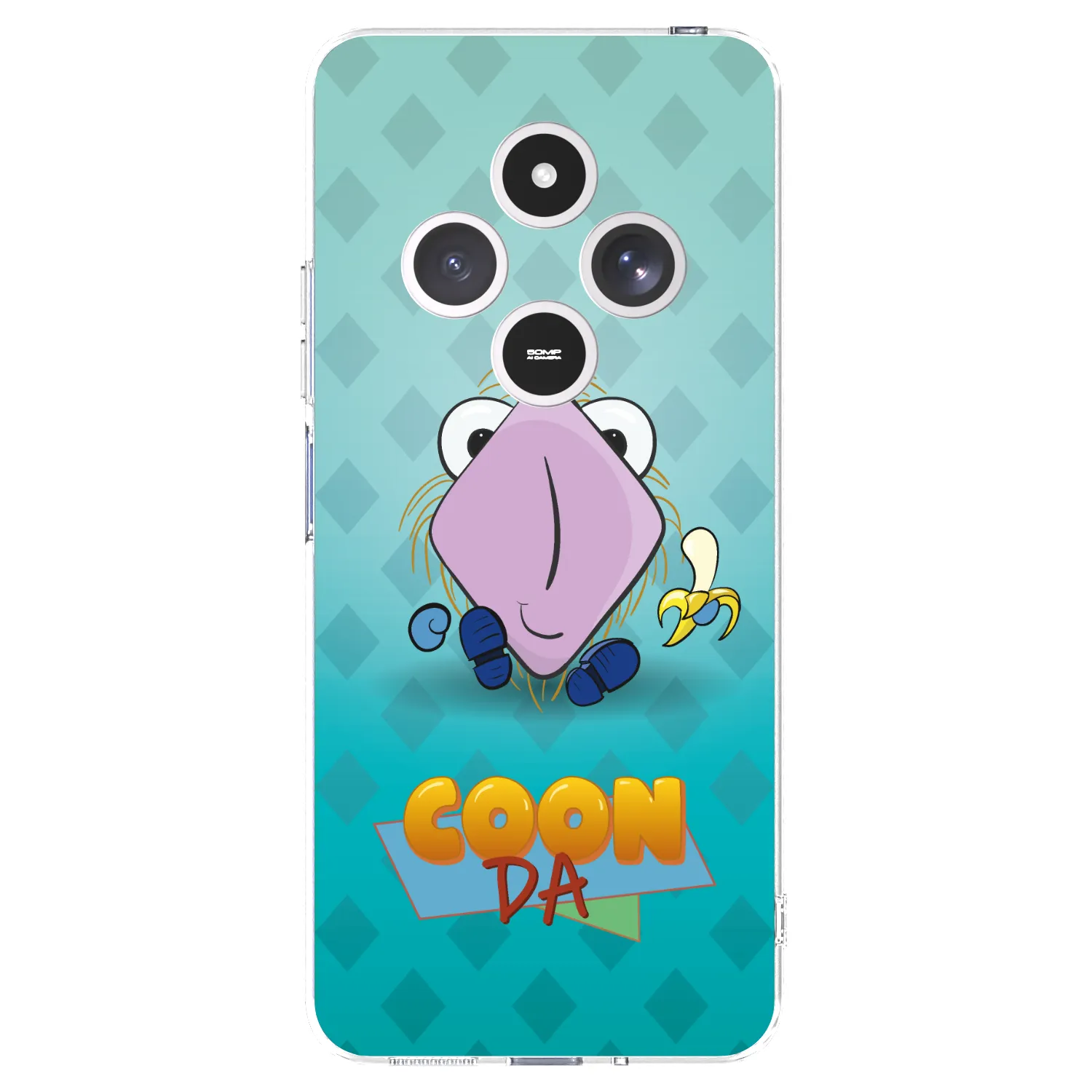 Picasee silikonový průhledný obal pro Xiaomi Redmi 14C - COONDA chlupatka světlá