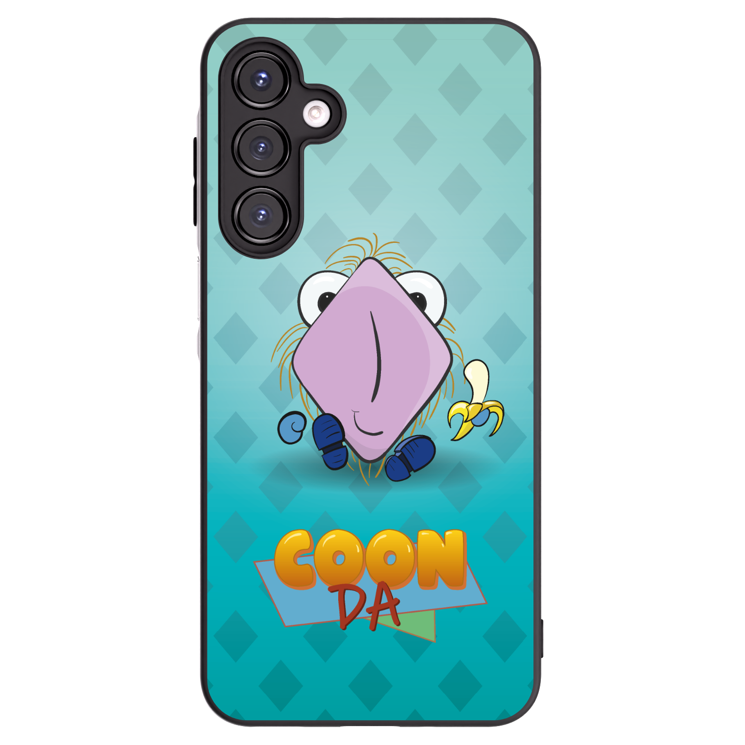Picasee silikonový černý obal pro Samsung Galaxy A16 5G - COONDA chlupatka světlá