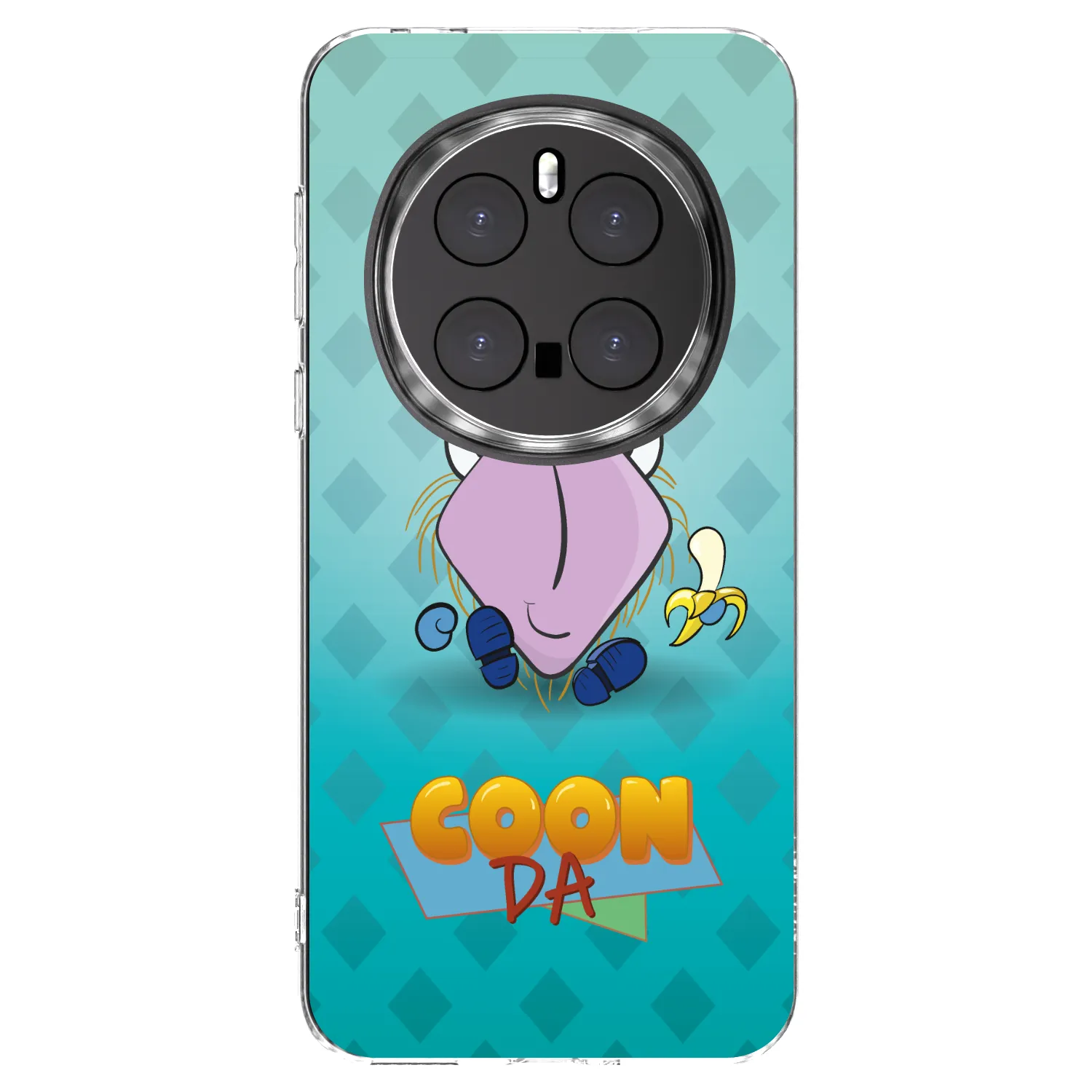 Picasee silikonový průhledný obal pro Honor Magic7 Pro 5G - COONDA chlupatka světlá